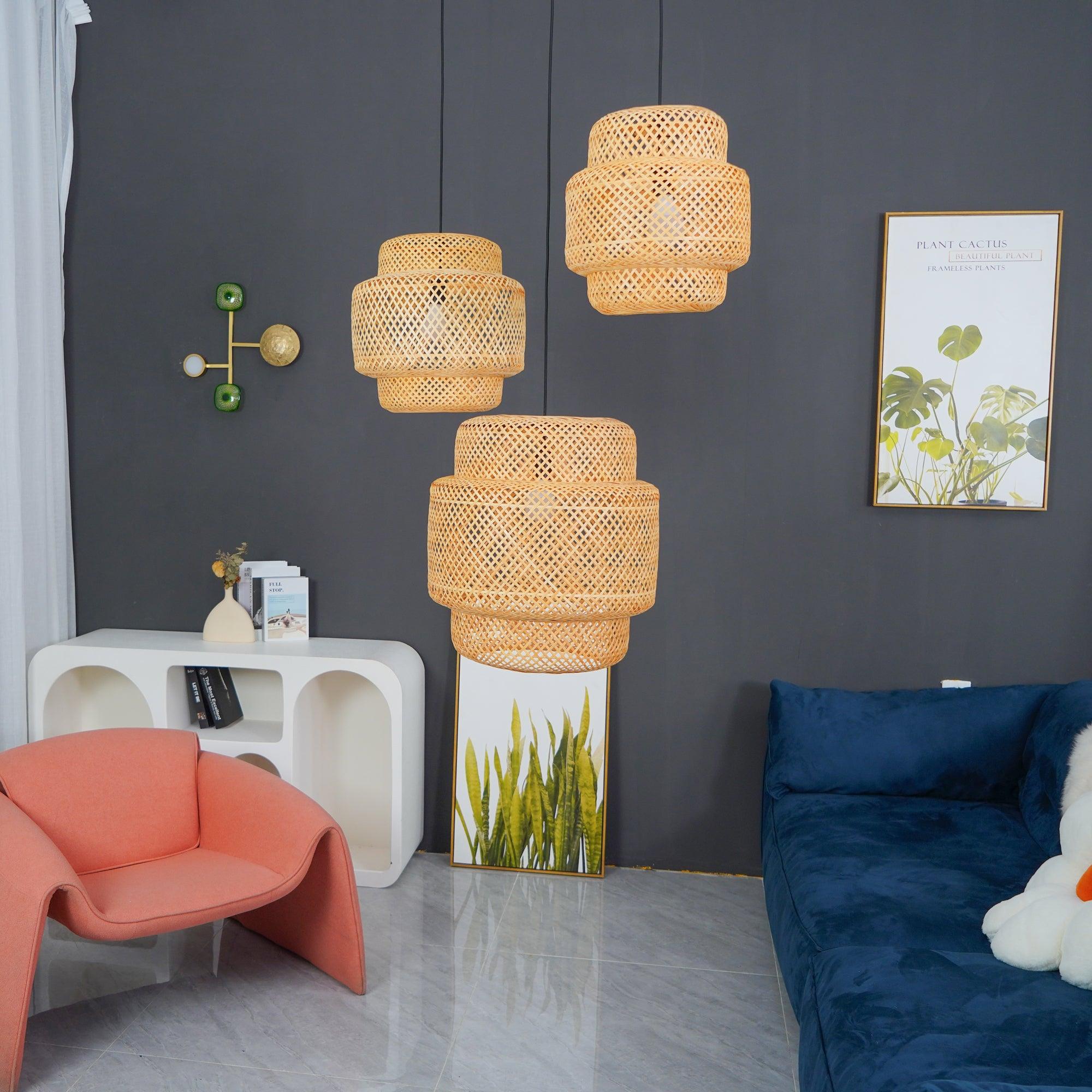 Bamboo Pendant Light - Blowlighting