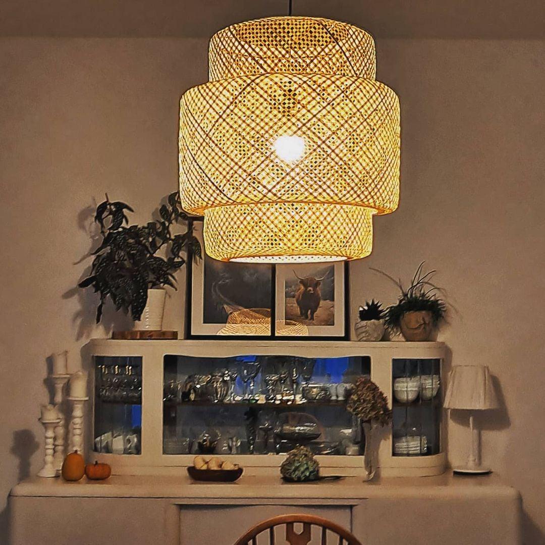 Bamboo Pendant Light - Blowlighting