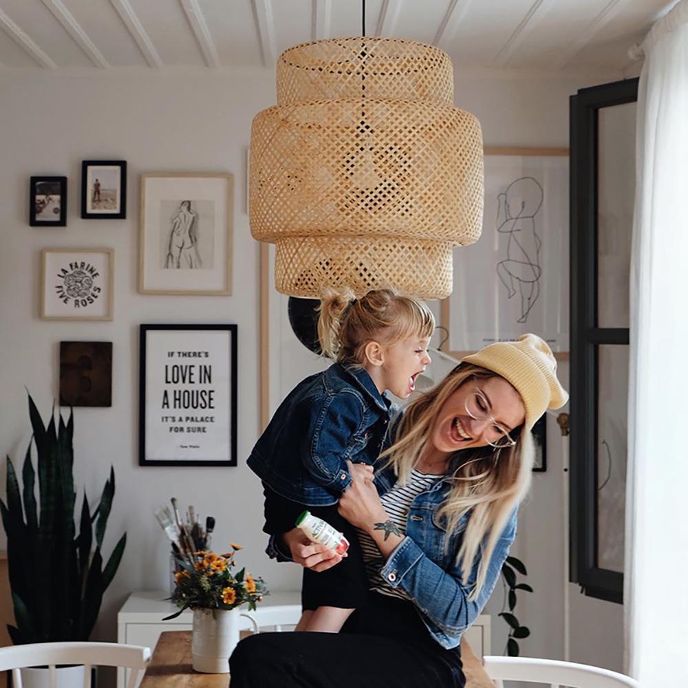 Bamboo Pendant Light - Blowlighting