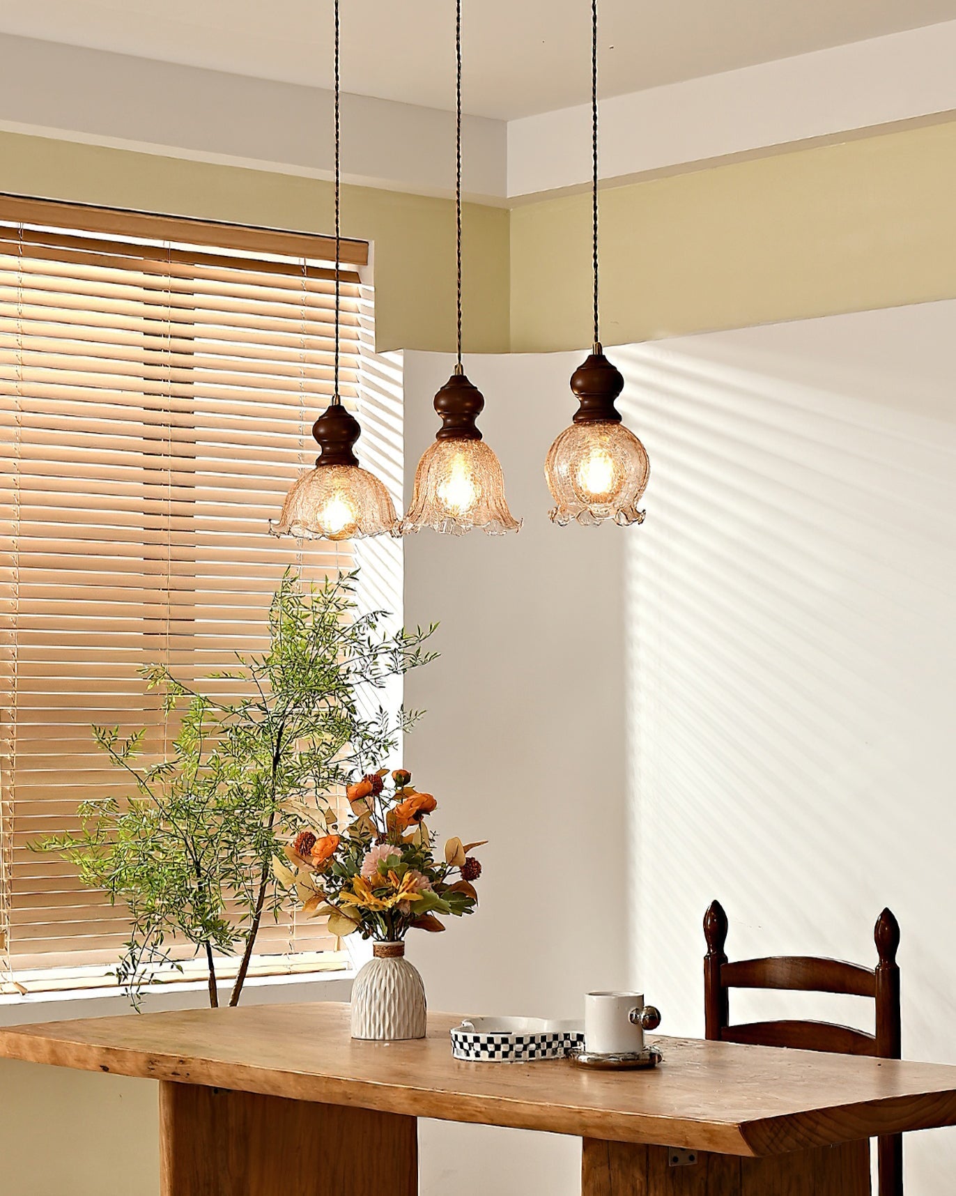 Barron Modern Wood Pendant Light