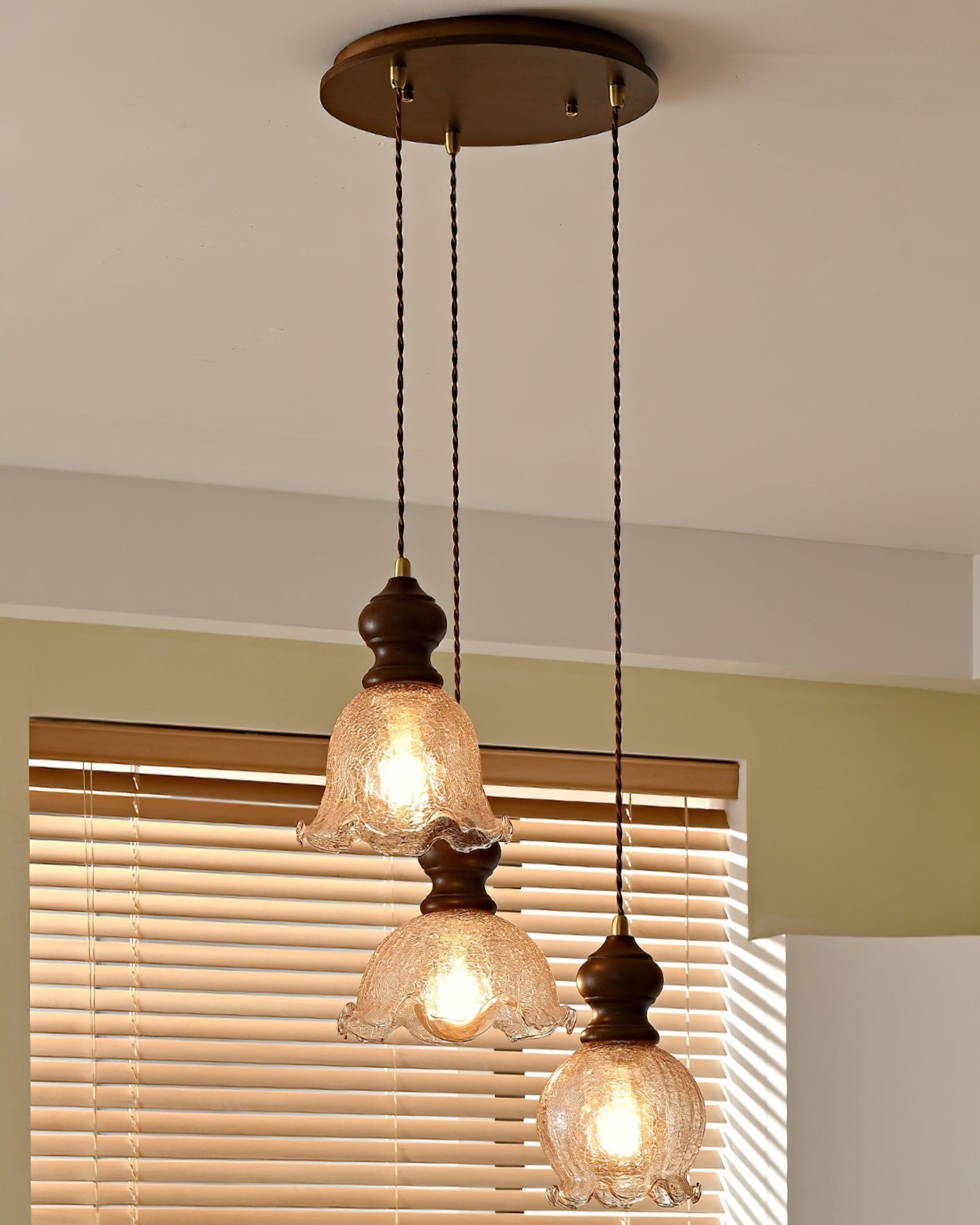 Barron Modern Wood Pendant Light