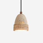 Baskra Wabi-Sabi Travertine Pendant Light