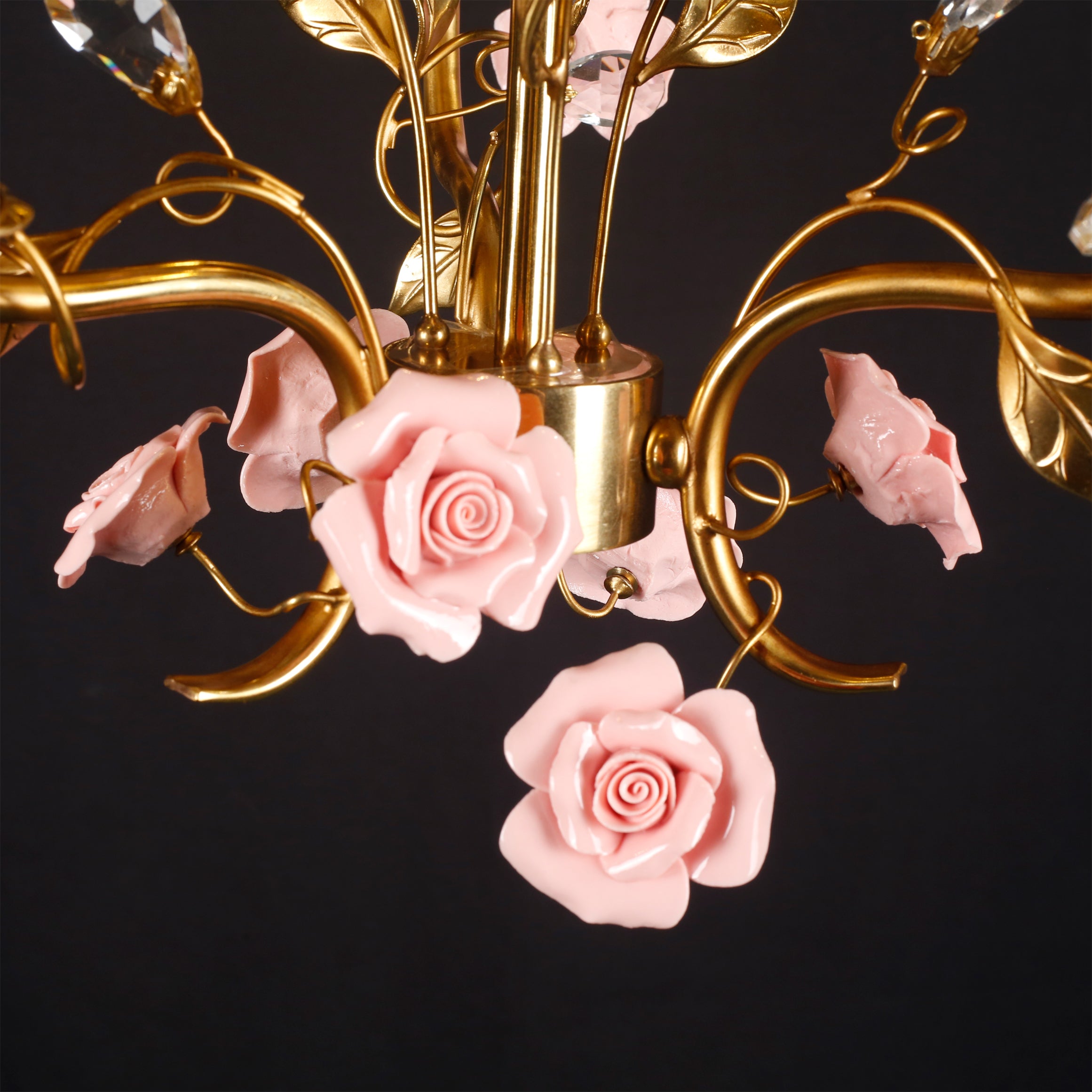 Bassano Floral Ceramics Chandelier