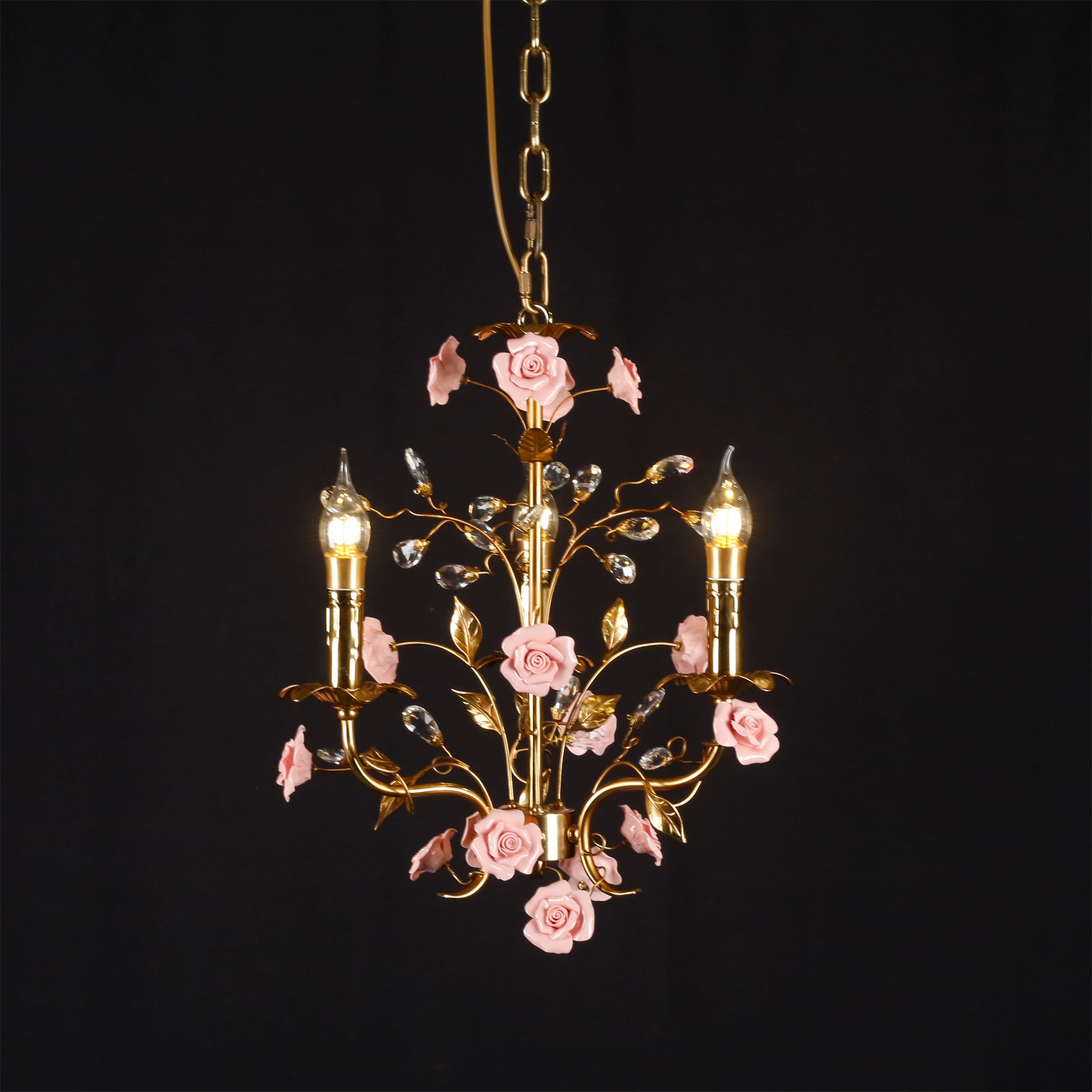 Bassano Floral Ceramics Chandelier