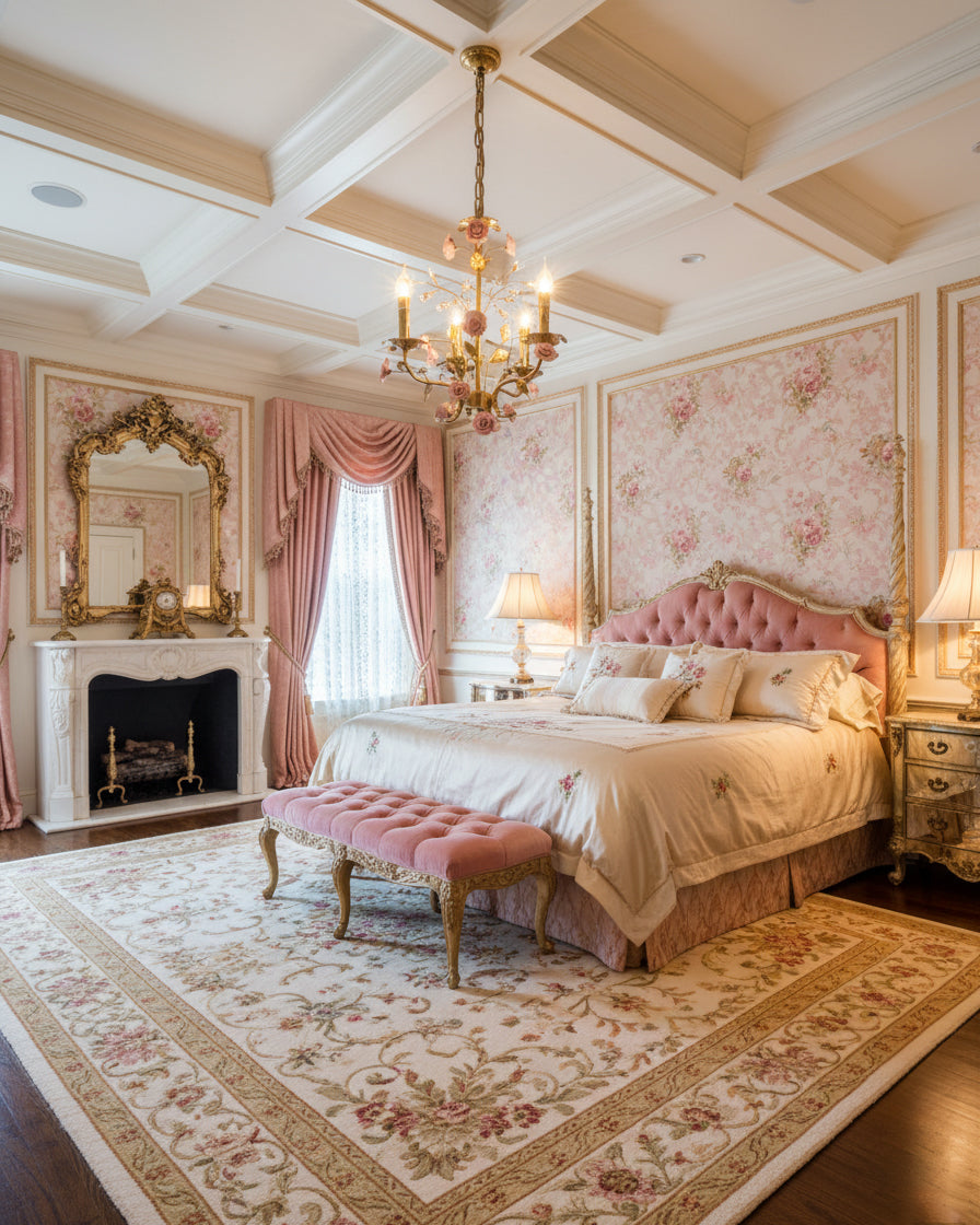 Bassano Floral Ceramics Chandelier