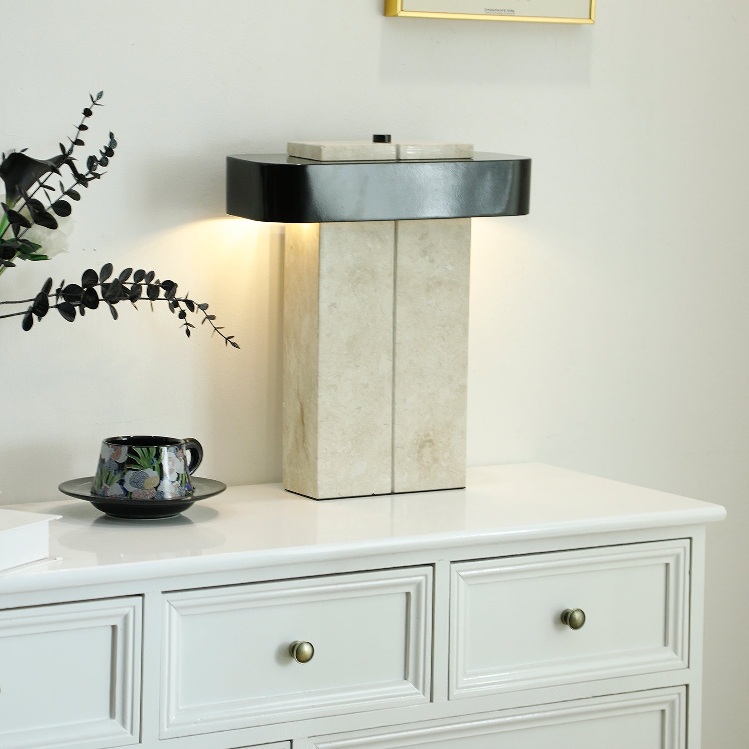 Bastion Marble Table Lamp - Blowlighting