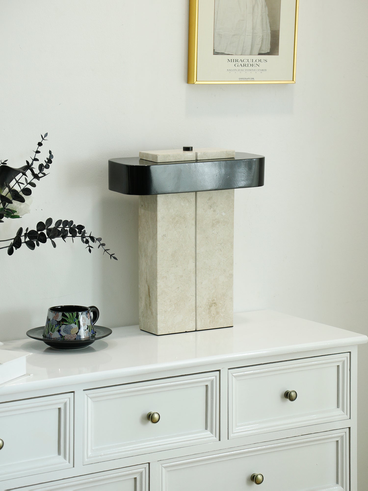 Bastion Marble Table Lamp - Blowlighting