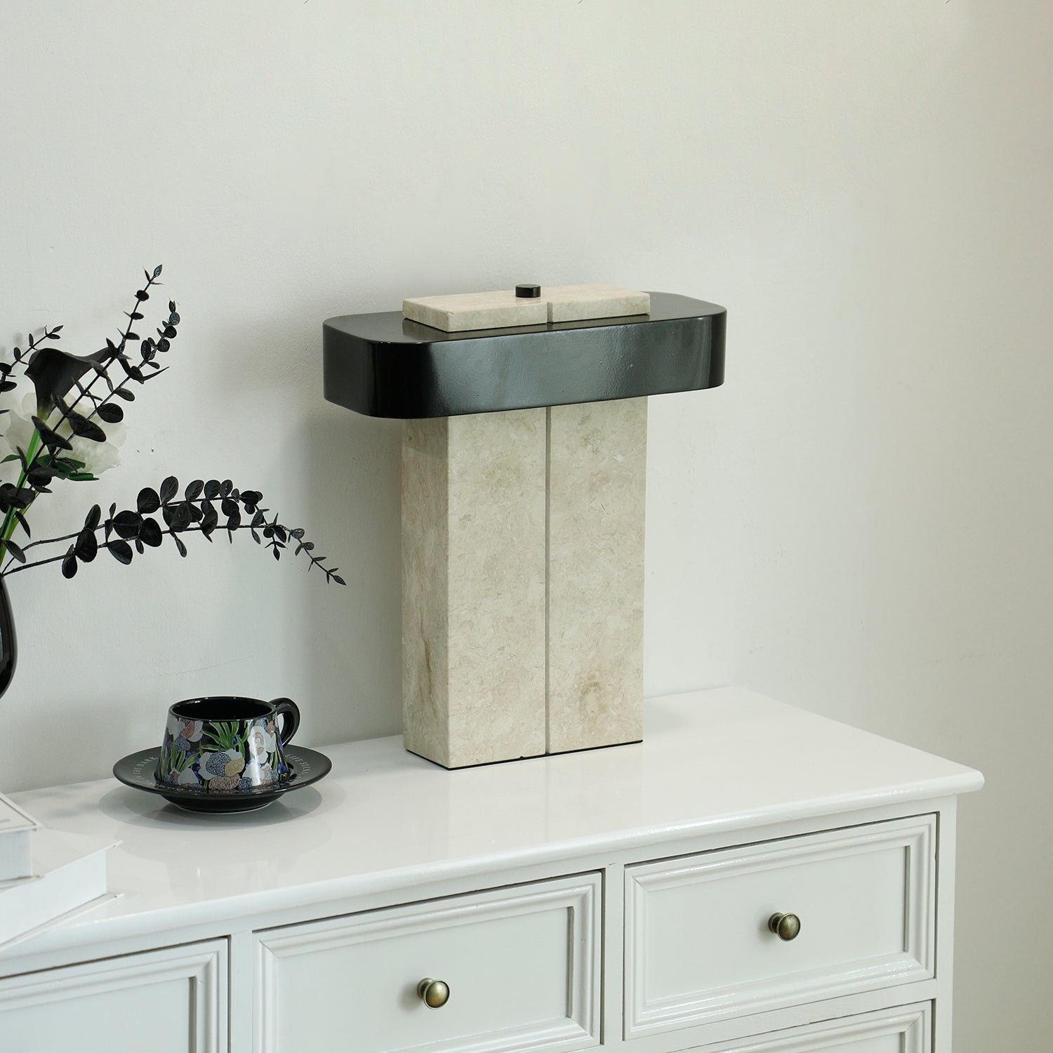 Bastion Marble Table Lamp - Blowlighting
