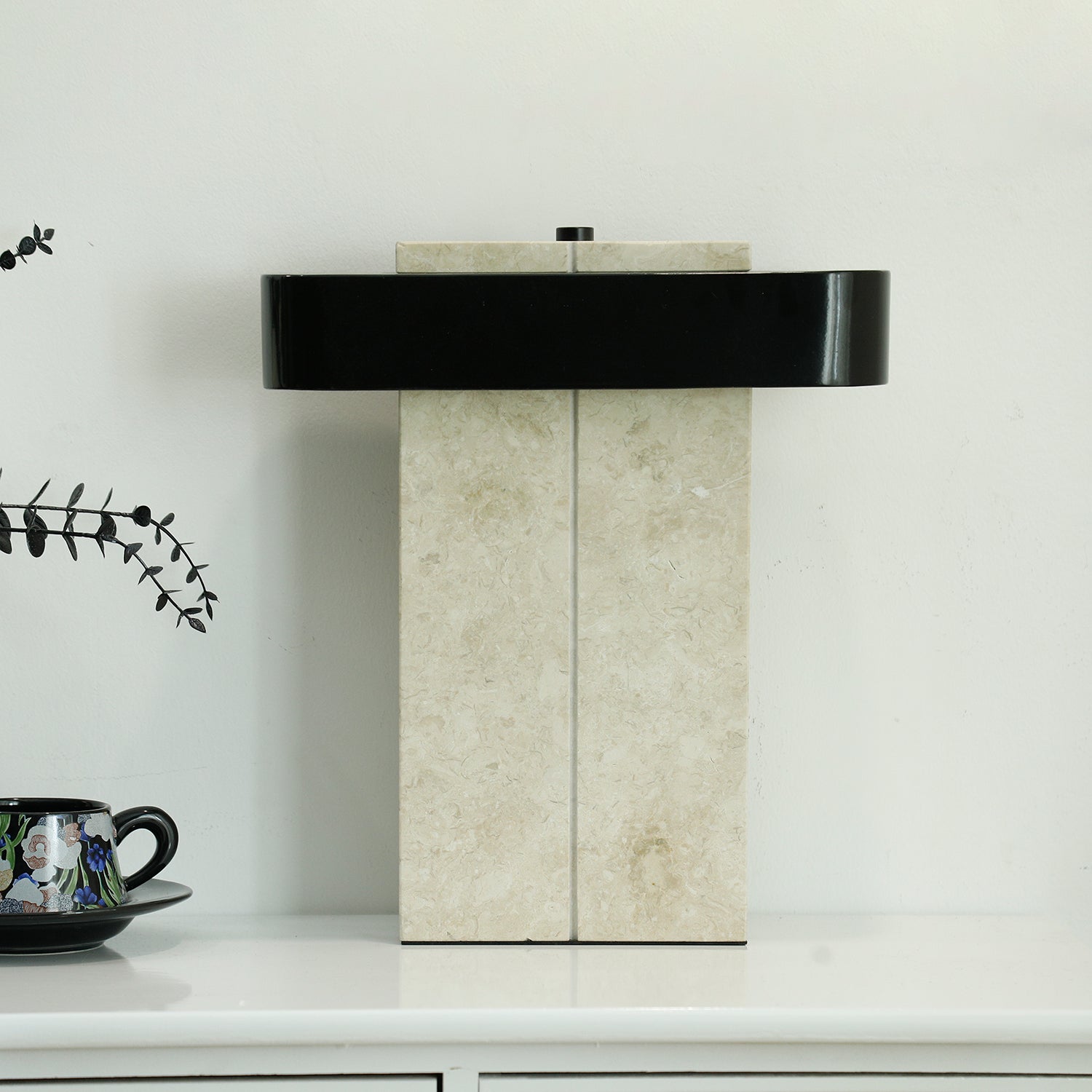 Bastion Marble Table Lamp - Blowlighting