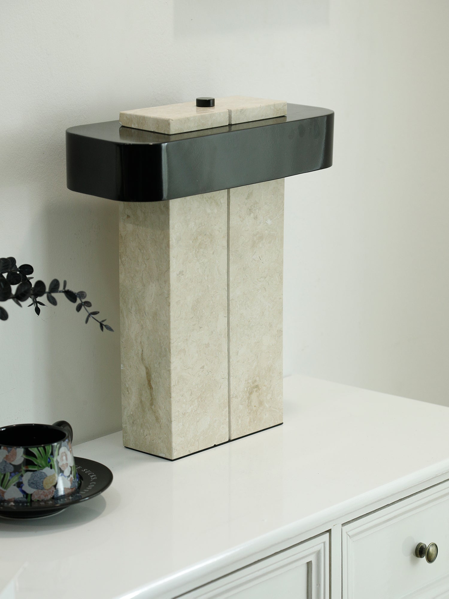 Bastion Marble Table Lamp - Blowlighting
