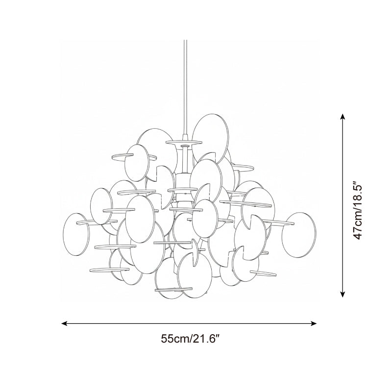 Bau Modern Metal Pendant Light