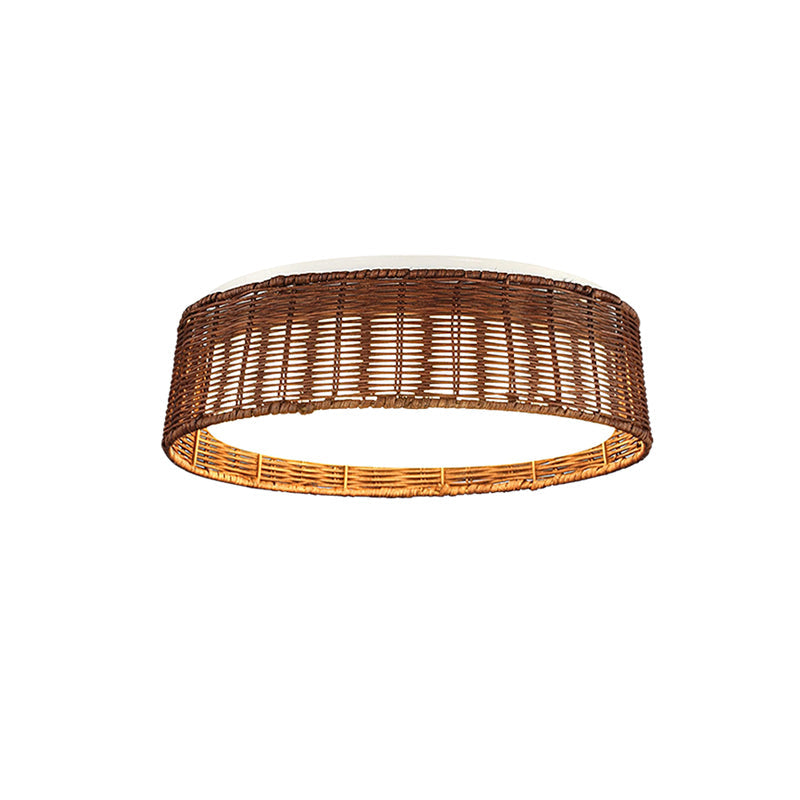 Bayou Wabi-Sabi Rattan Ceiling Light