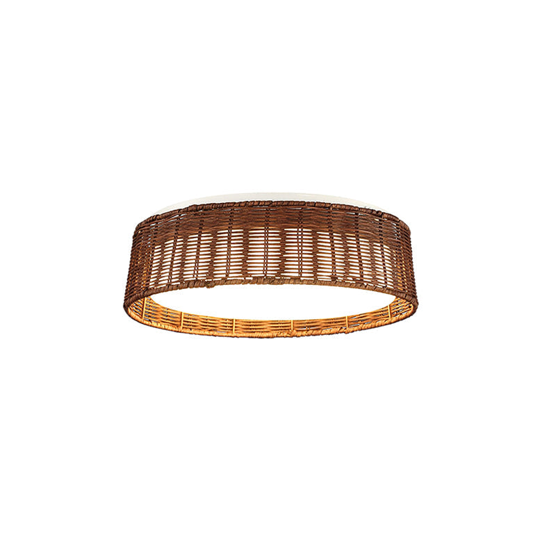 Bayou Wabi-Sabi Rattan Ceiling Light