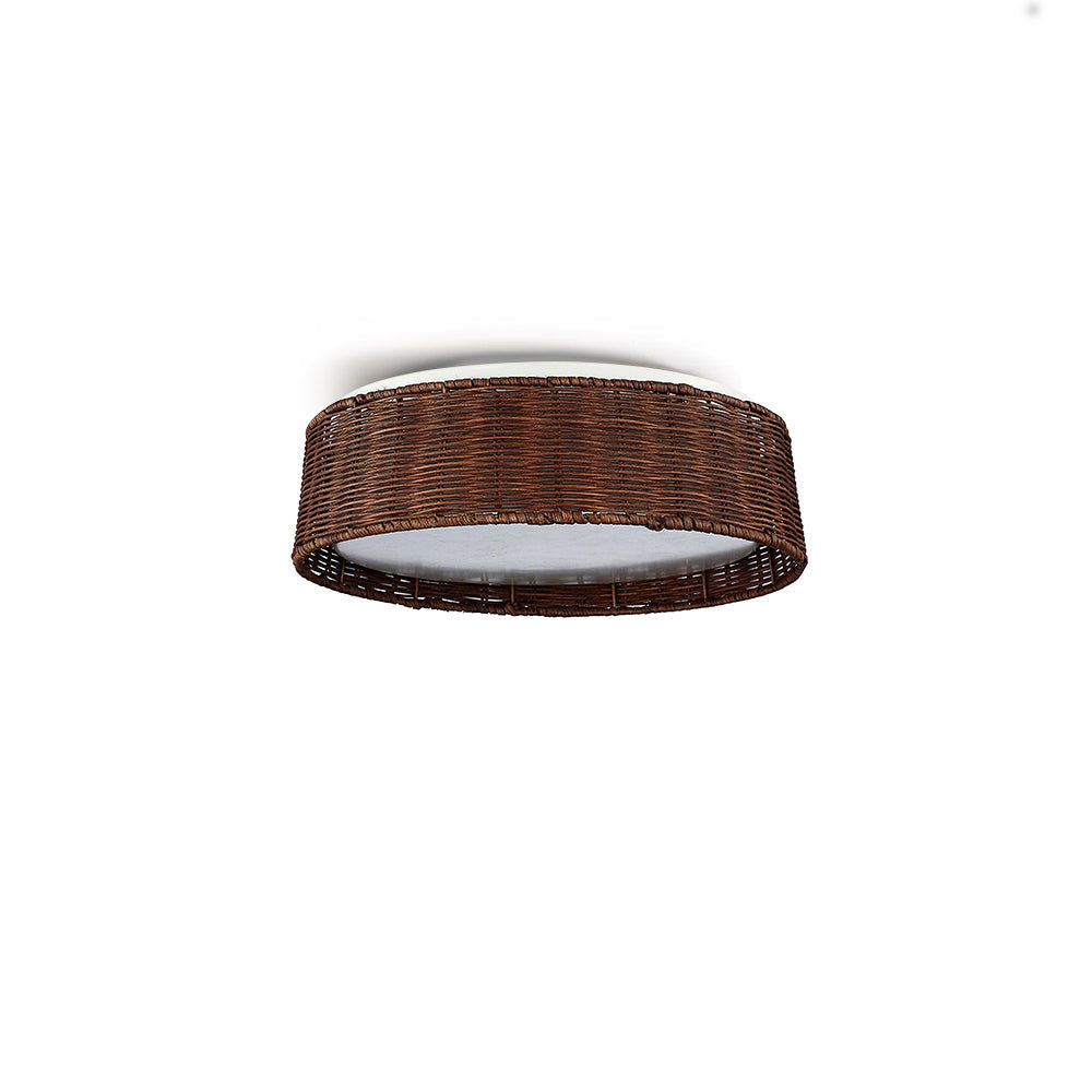 Bayou Wabi-Sabi Rattan Ceiling Light