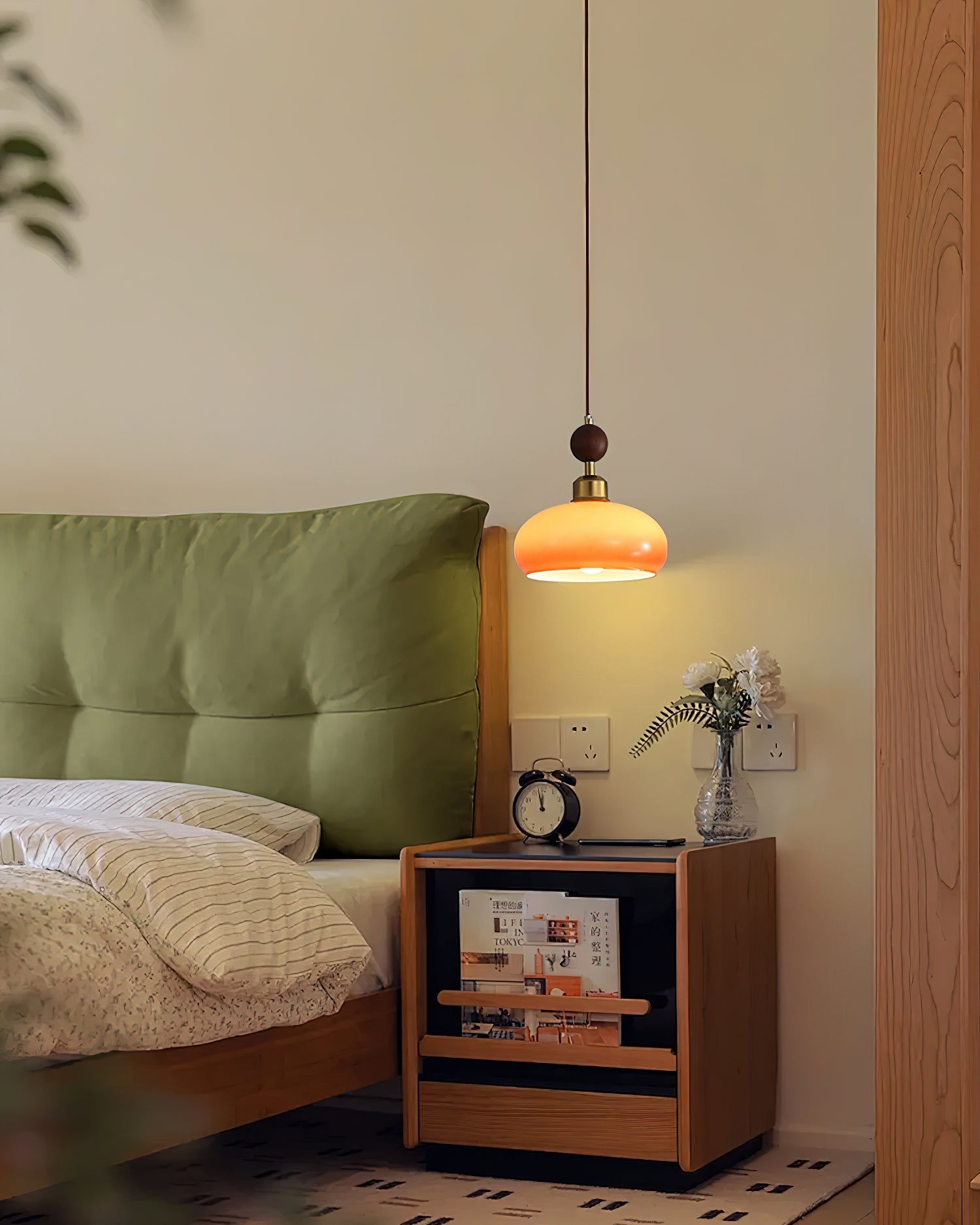 Bead Modern Glass Pendant Lamp