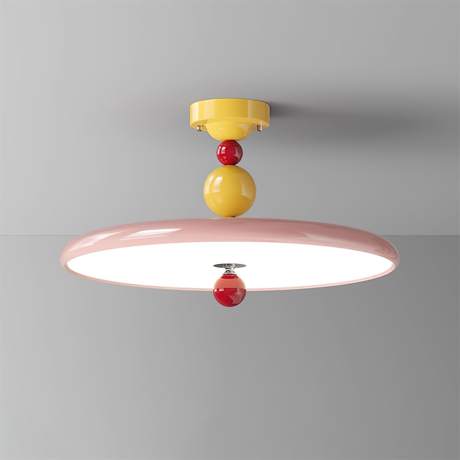 Cosma Pop Metal Disc Ceiling Lamp