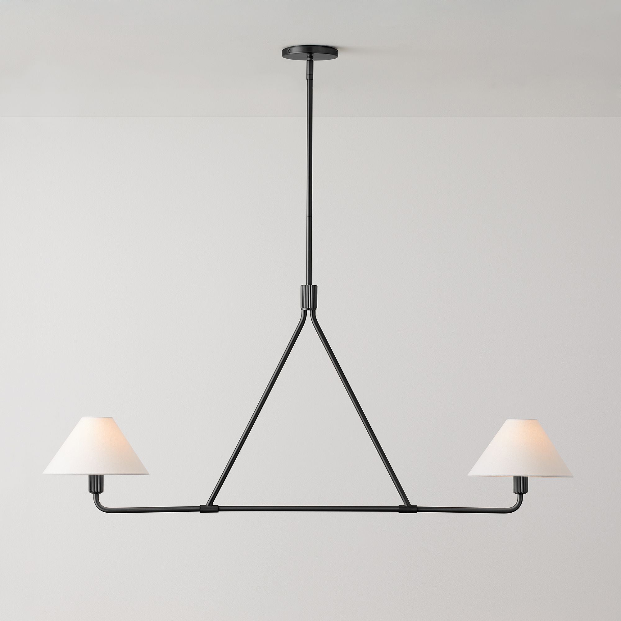 Aurora Chandelier Cone Shade Minimalist - Blowlighting
