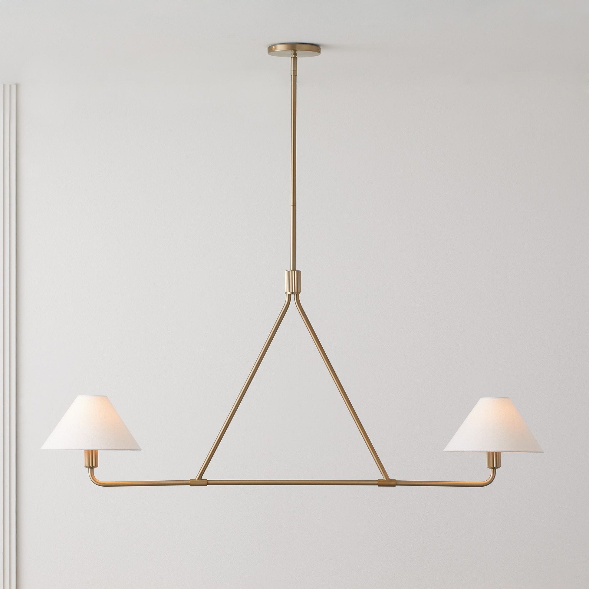 Aurora Chandelier Cone Shade Minimalist - Blowlighting
