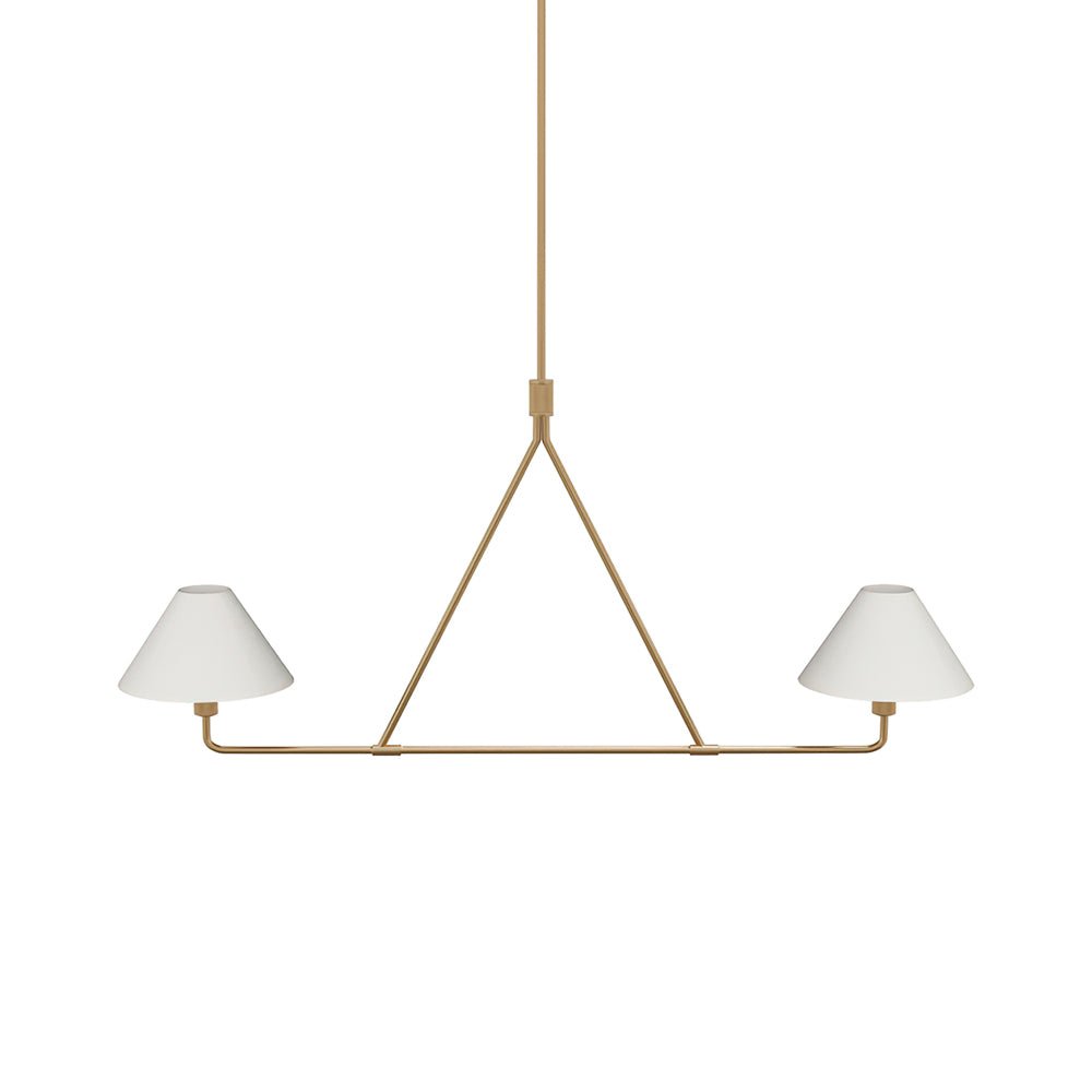 Aurora Chandelier Cone Shade Minimalist - Blowlighting