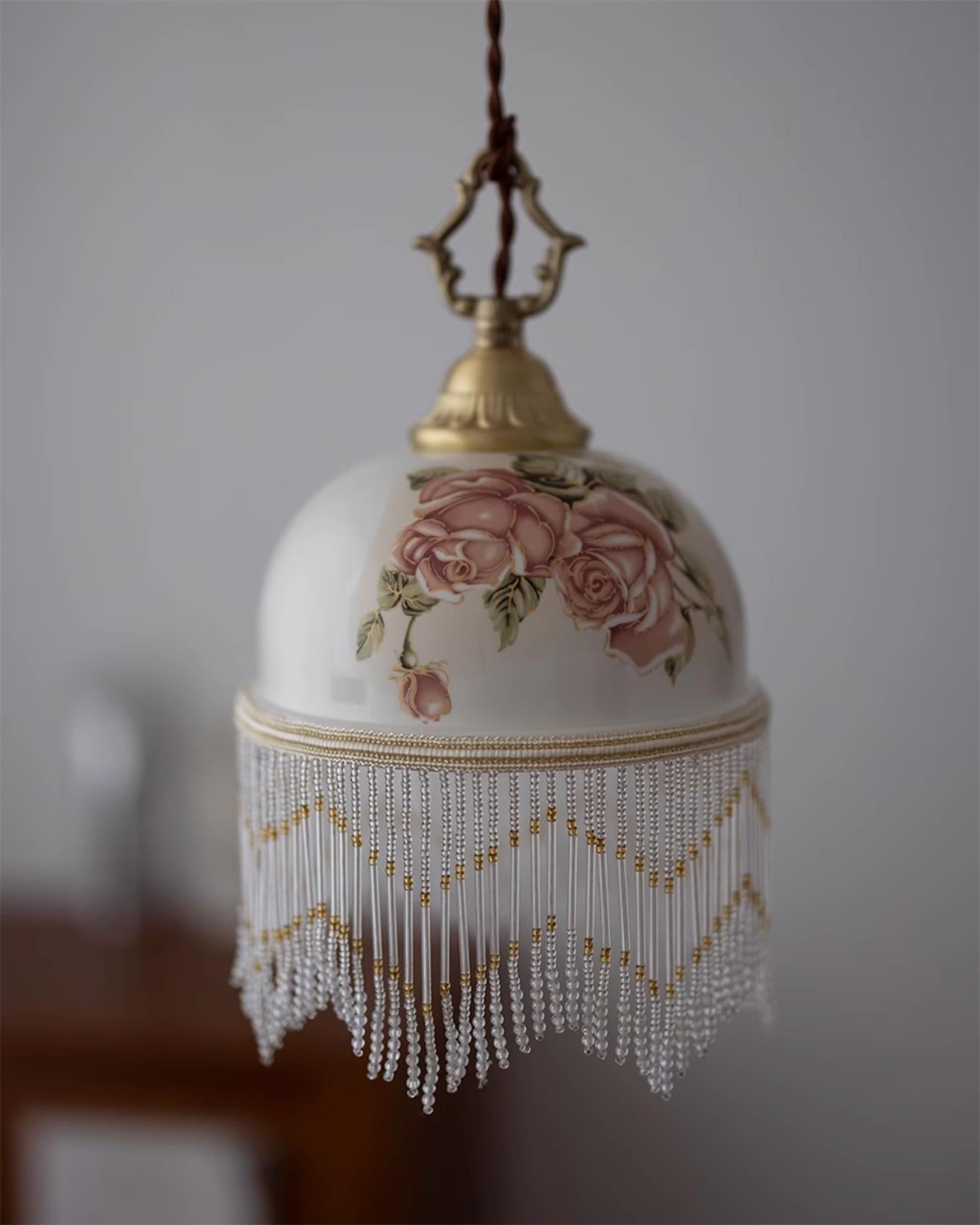 Beaudine Romantic Ceramic Pendant Lamp