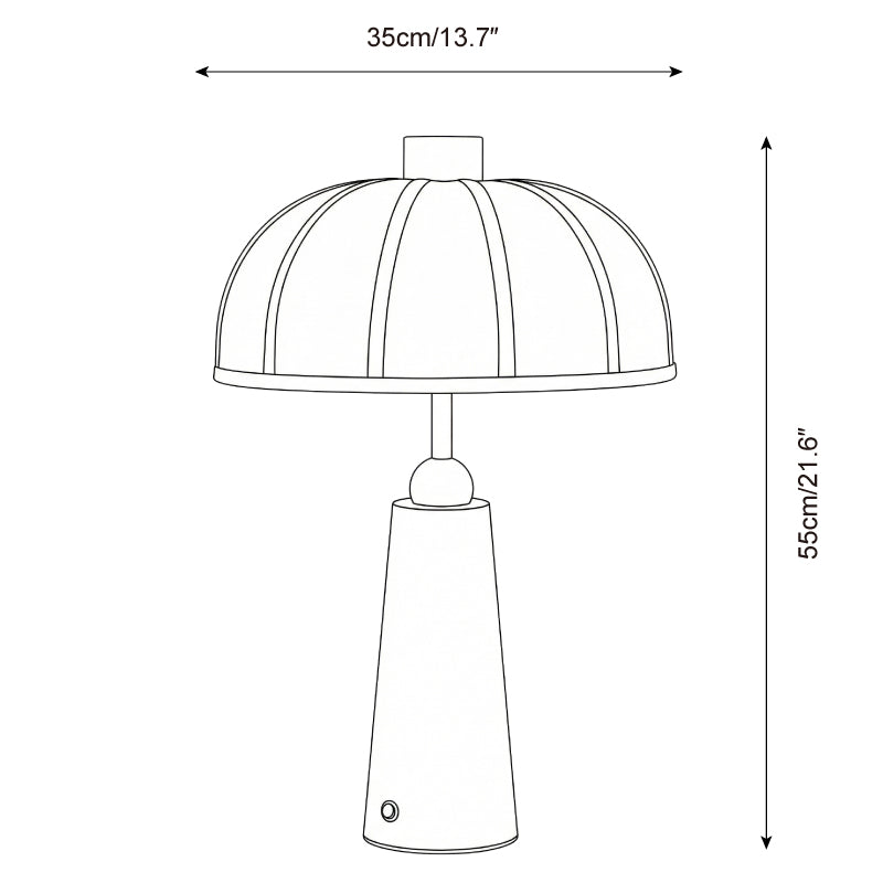 Belane Modern Fabric Table Light