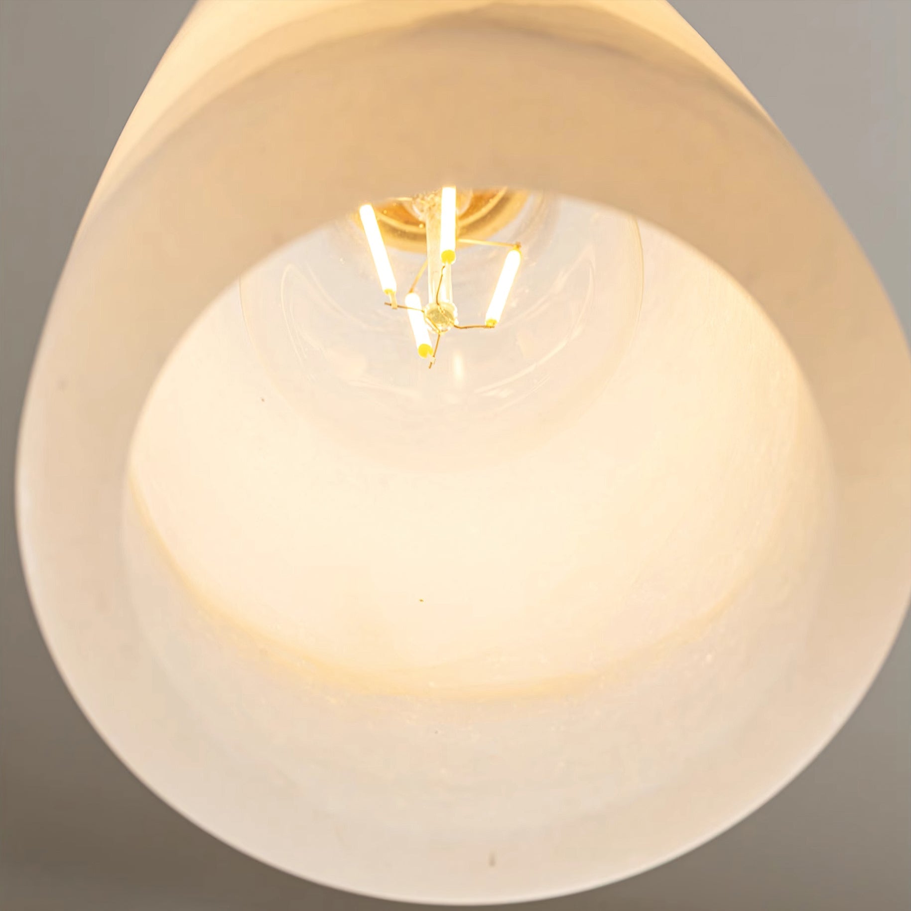 Belfry Minimalist Alabaster Pendant Light