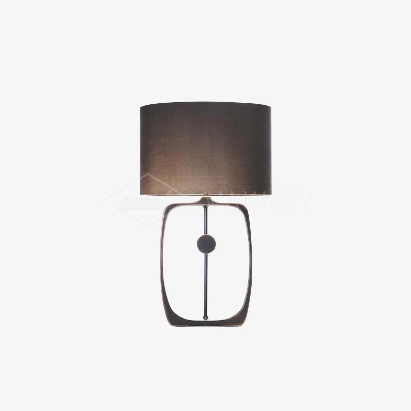 Frank Contemporary Metal Table Lamp - Blowlighting