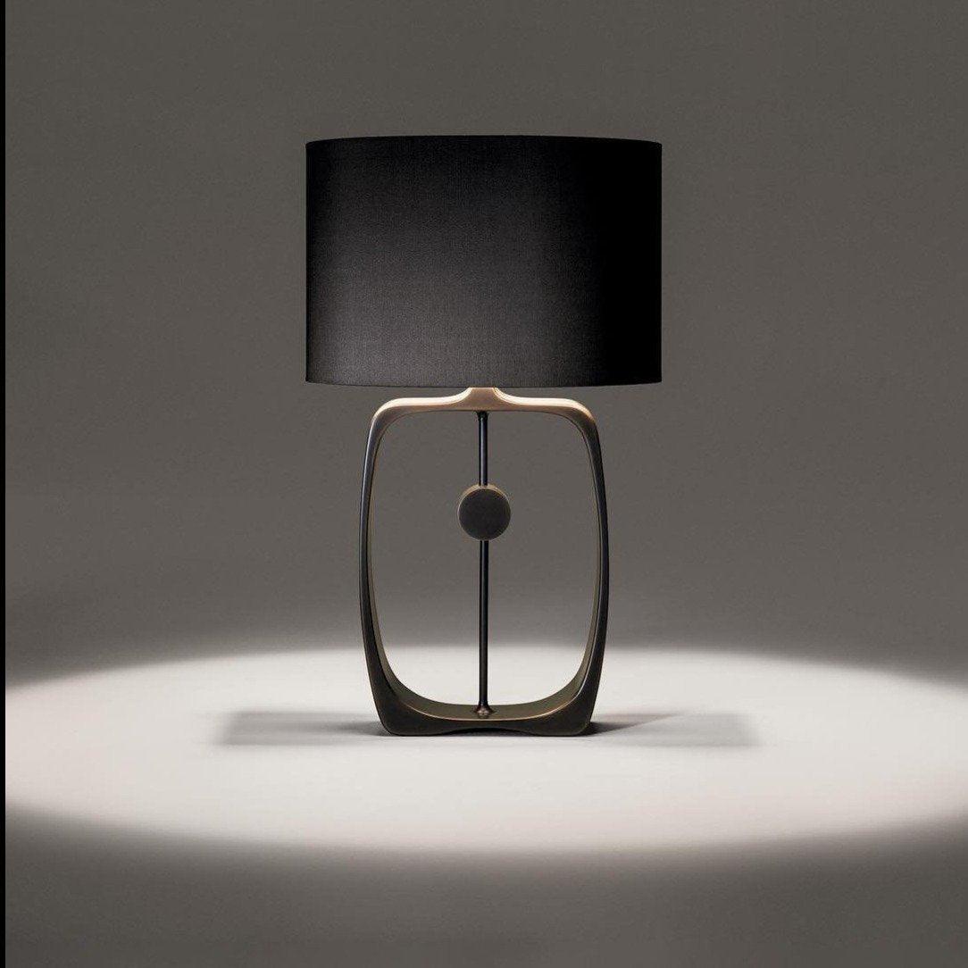 Frank Contemporary Metal Table Lamp - Blowlighting
