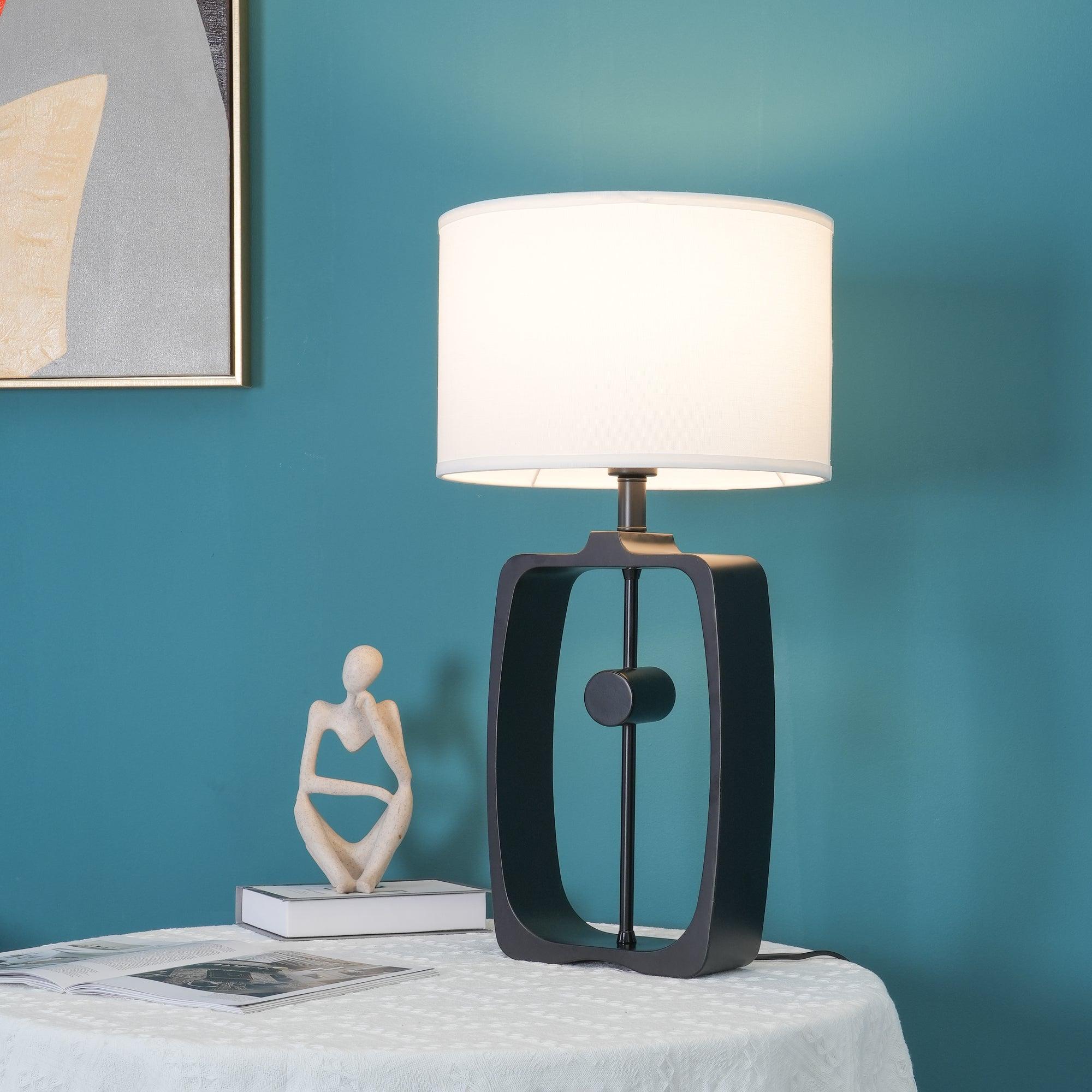 Frank Contemporary Metal Table Lamp - Blowlighting