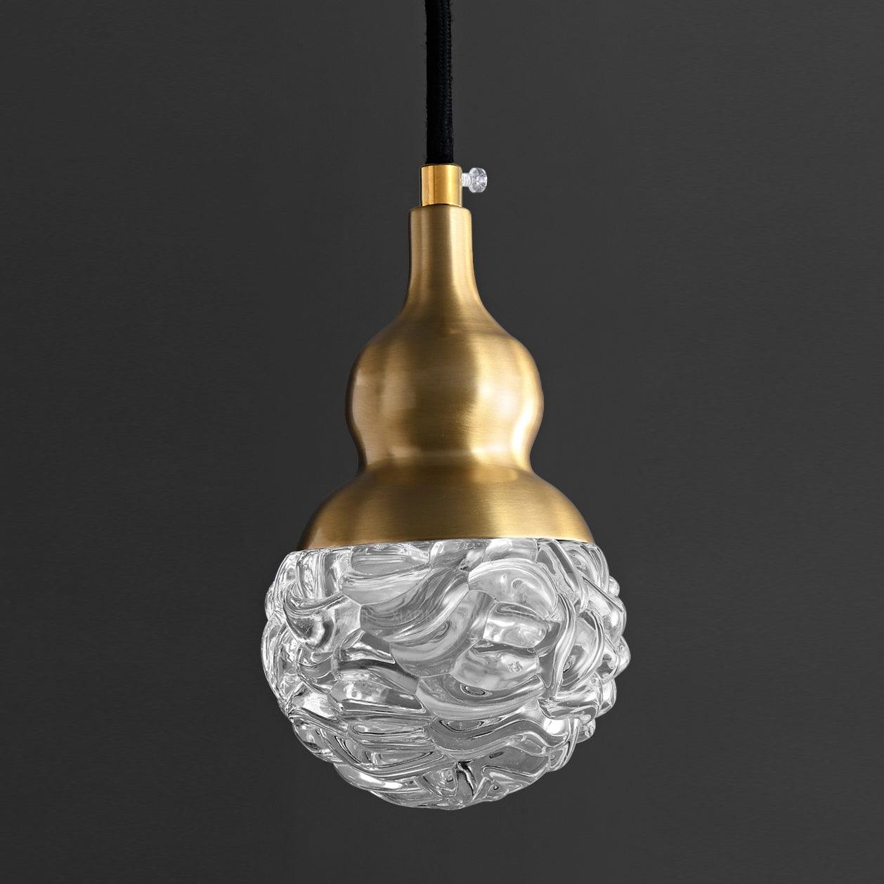 Bella Brass Pendant Light - Blowlighting