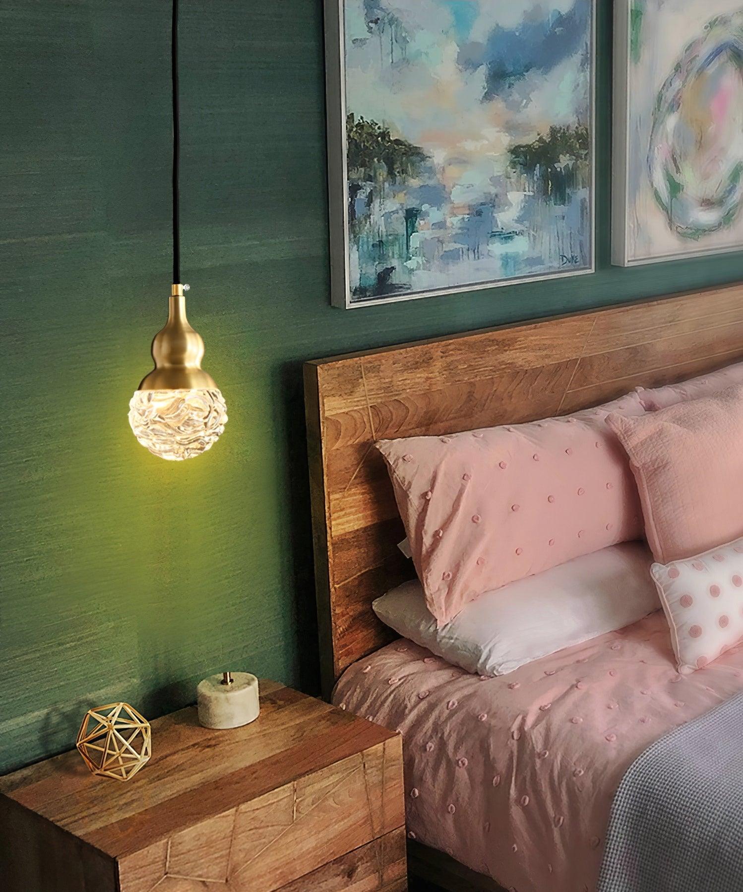 Bella Brass Pendant Light - Blowlighting