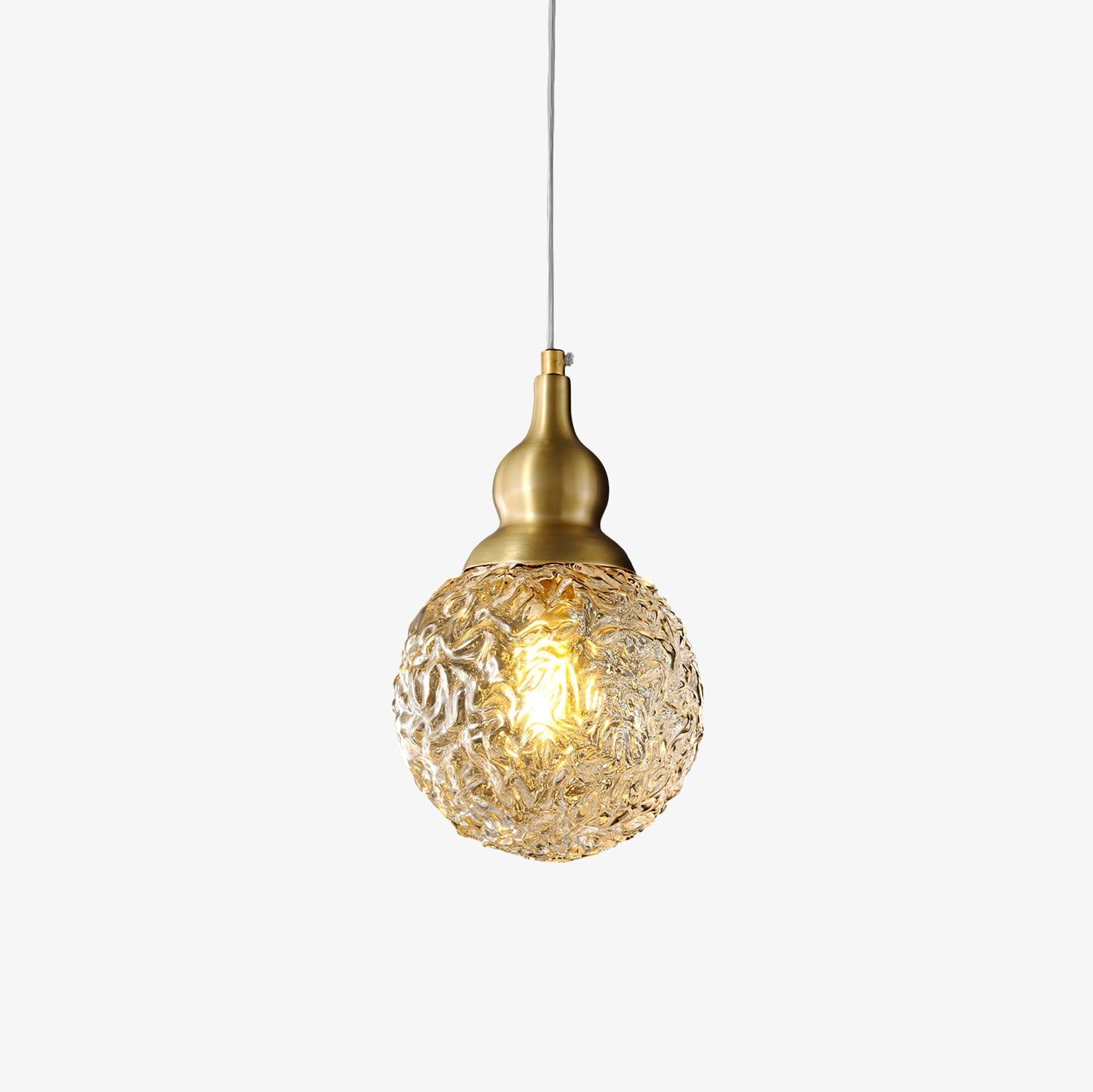 Bella Brass Pendant Light - Blowlighting