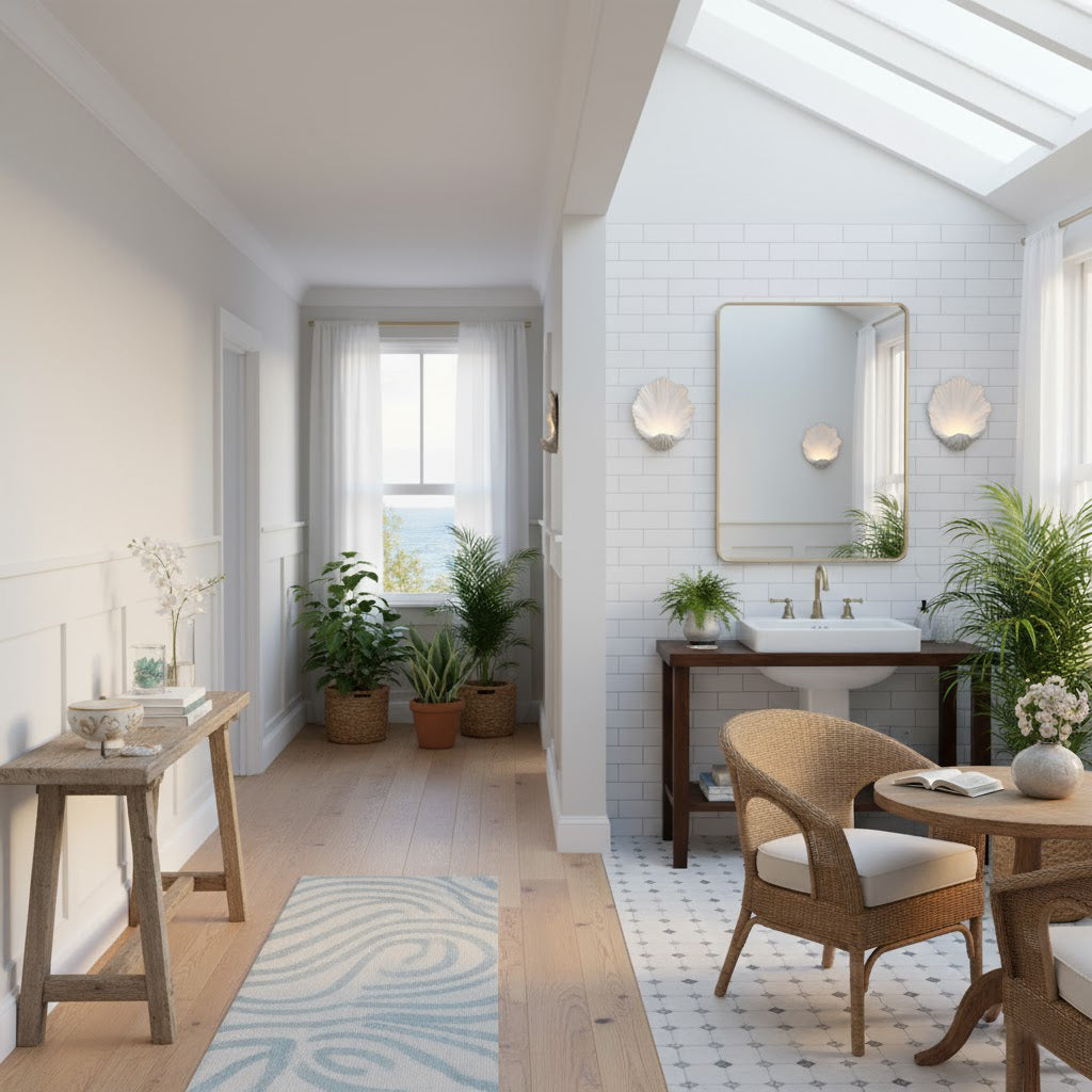 Bellacor Art Deco Resin Wall Light