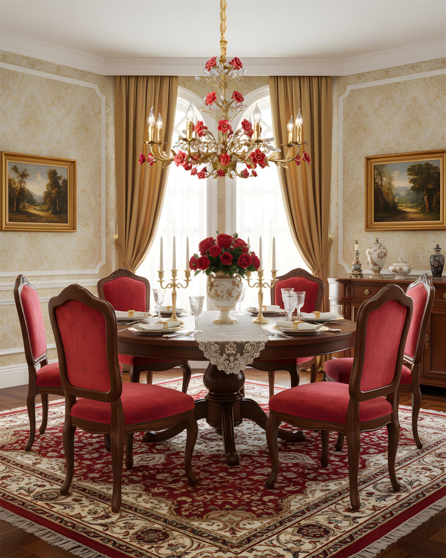 Bellara Luxury Ceramics Chandelier