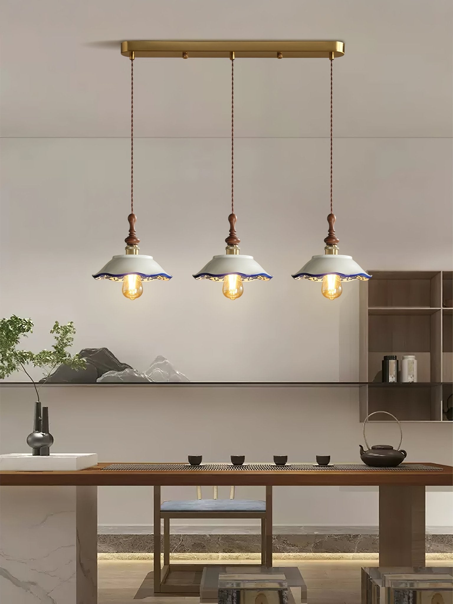 Bellaria Ceramic Pendant Light - Blowlighting