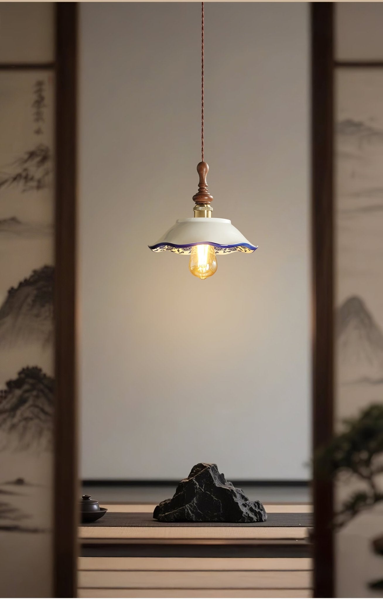 Bellaria Ceramic Pendant Light - Blowlighting
