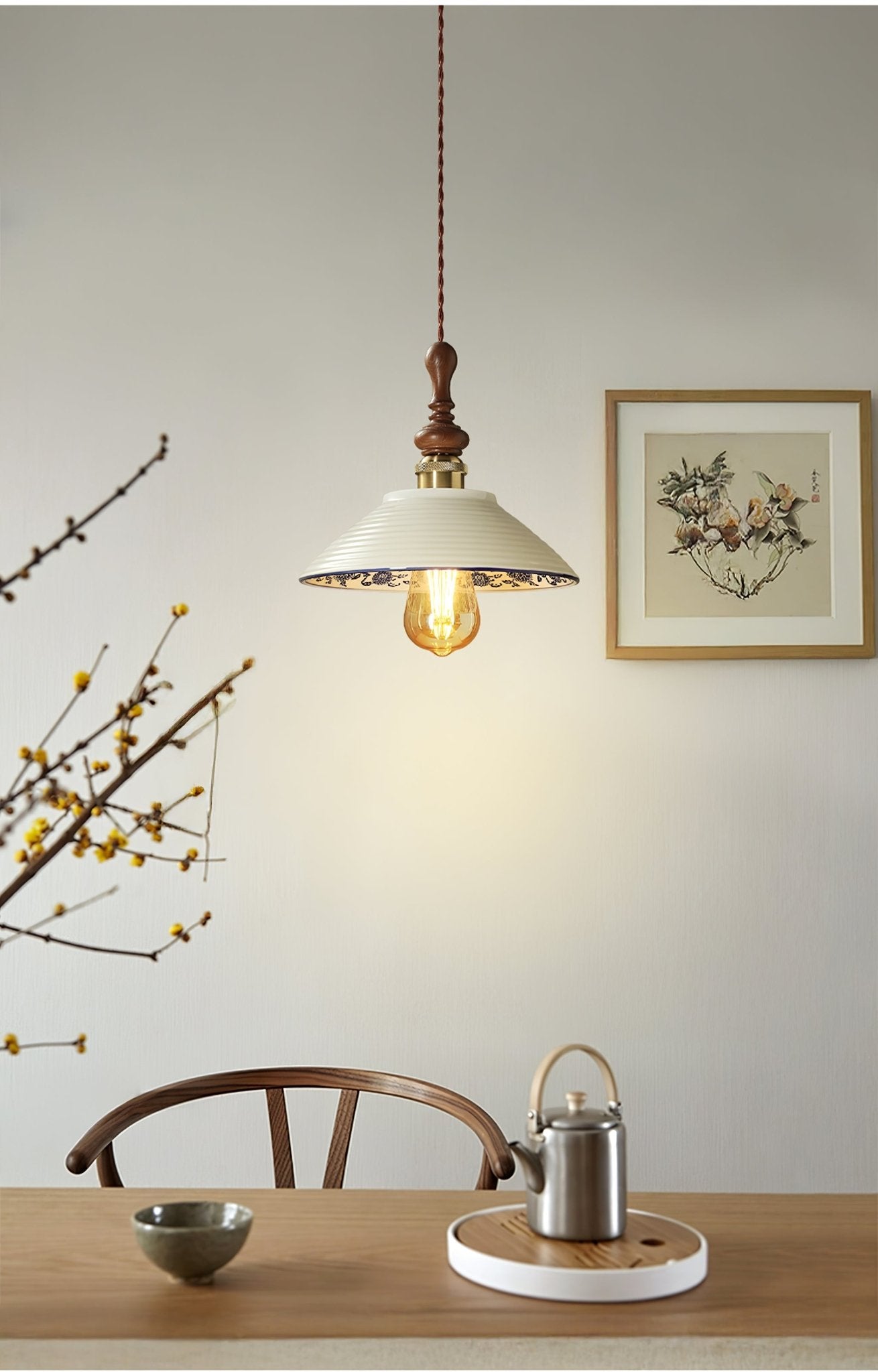 Bellaria Ceramic Pendant Light - Blowlighting