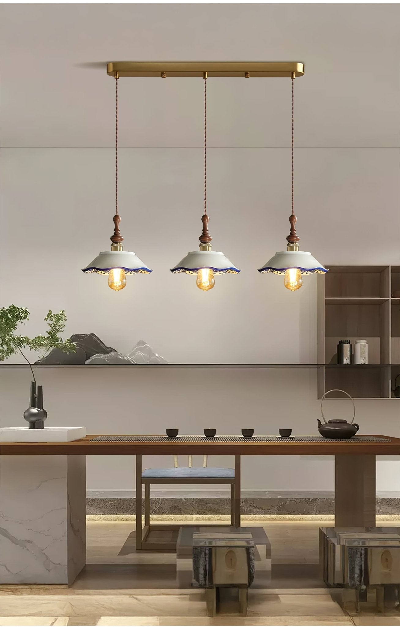 Bellaria Ceramic Pendant Light - Blowlighting