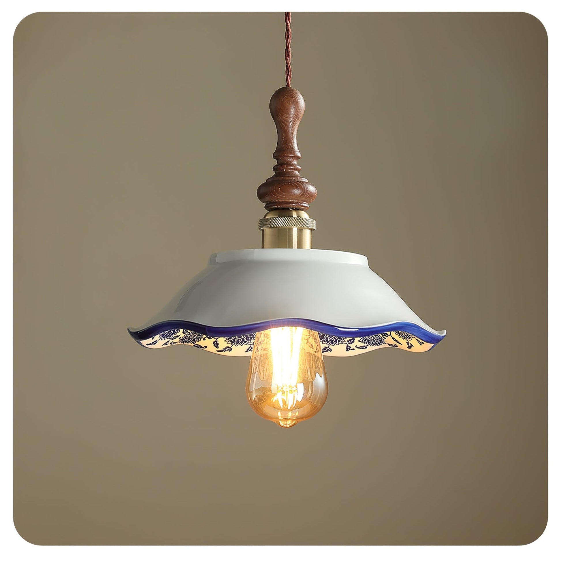 Bellaria Ceramic Pendant Light - Blowlighting