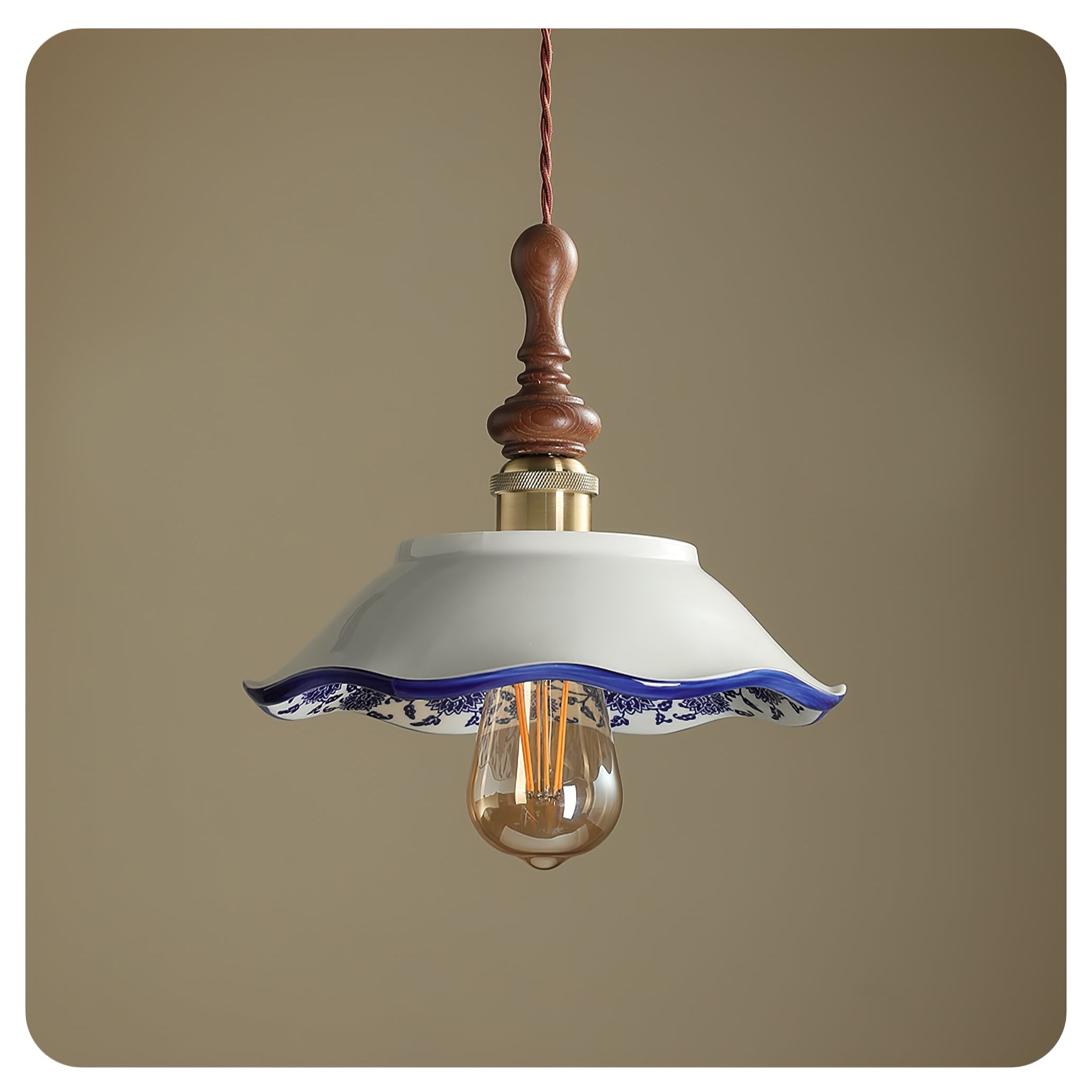 Bellaria Ceramic Pendant Light - Blowlighting