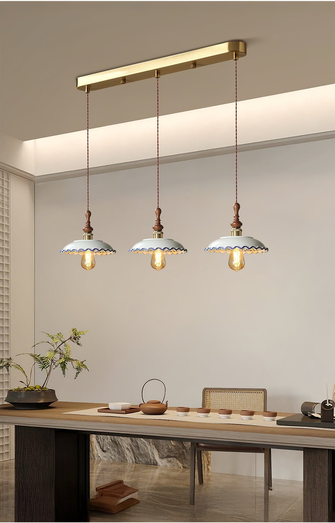 Bellaria Ceramic Pendant Light - Blowlighting