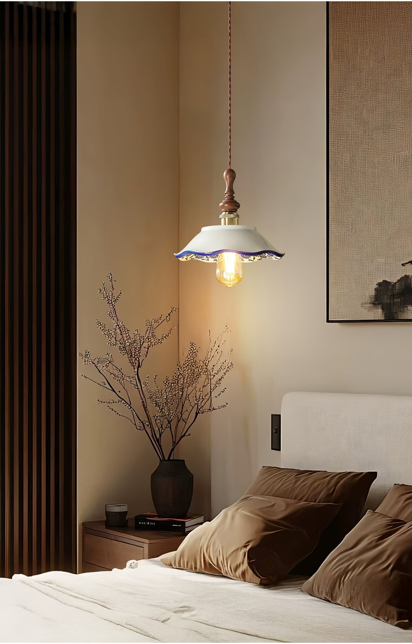 Bellaria Ceramic Pendant Light - Blowlighting