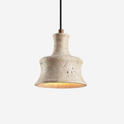 Bellaro Wabi-Sabi Travertine Pendant Light