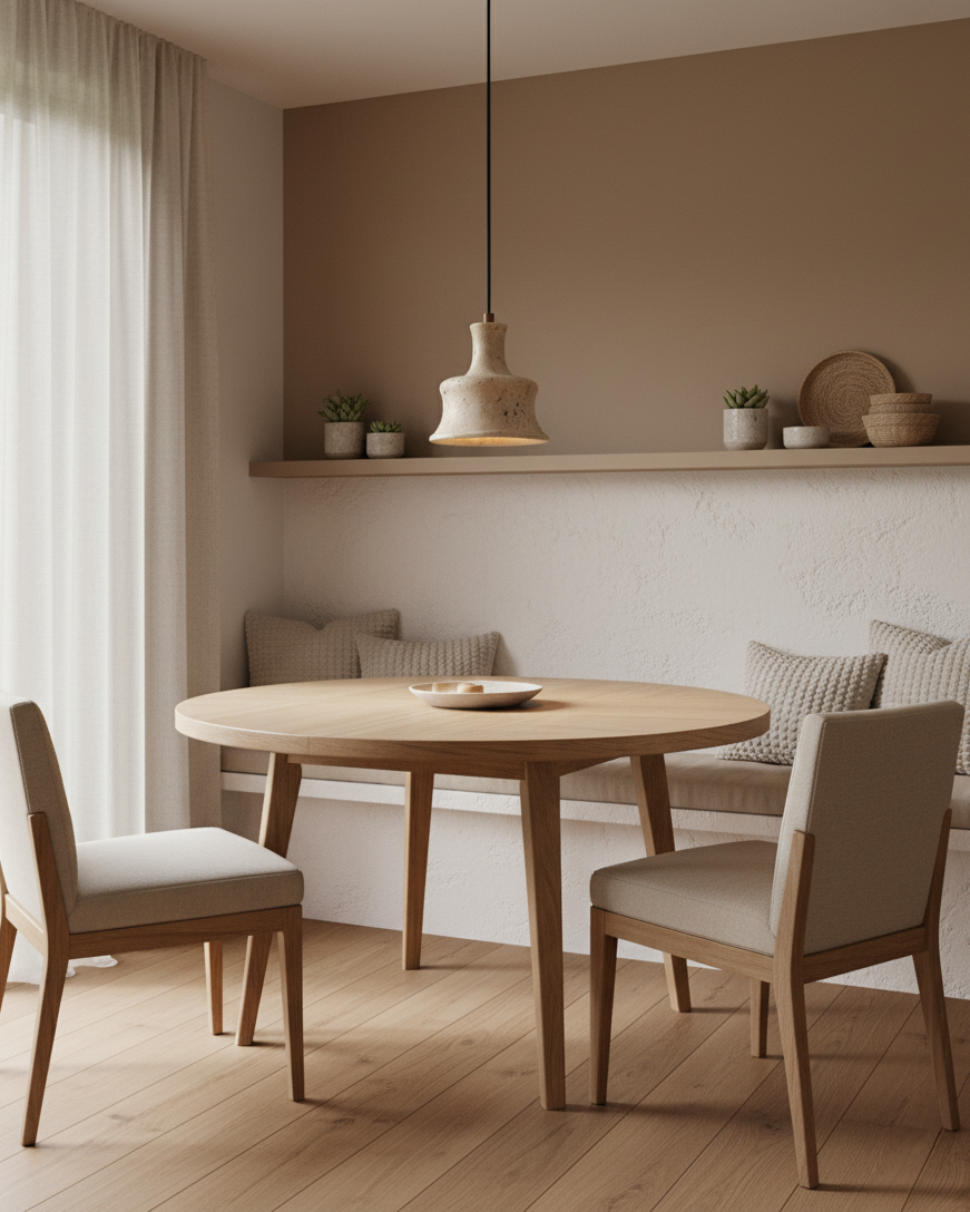 Bellaro Wabi-Sabi Travertine Pendant Light