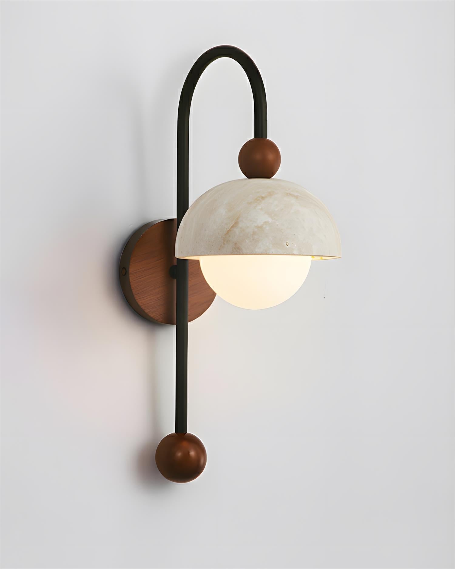 Bellaro Scandinavian Wood Wall Light