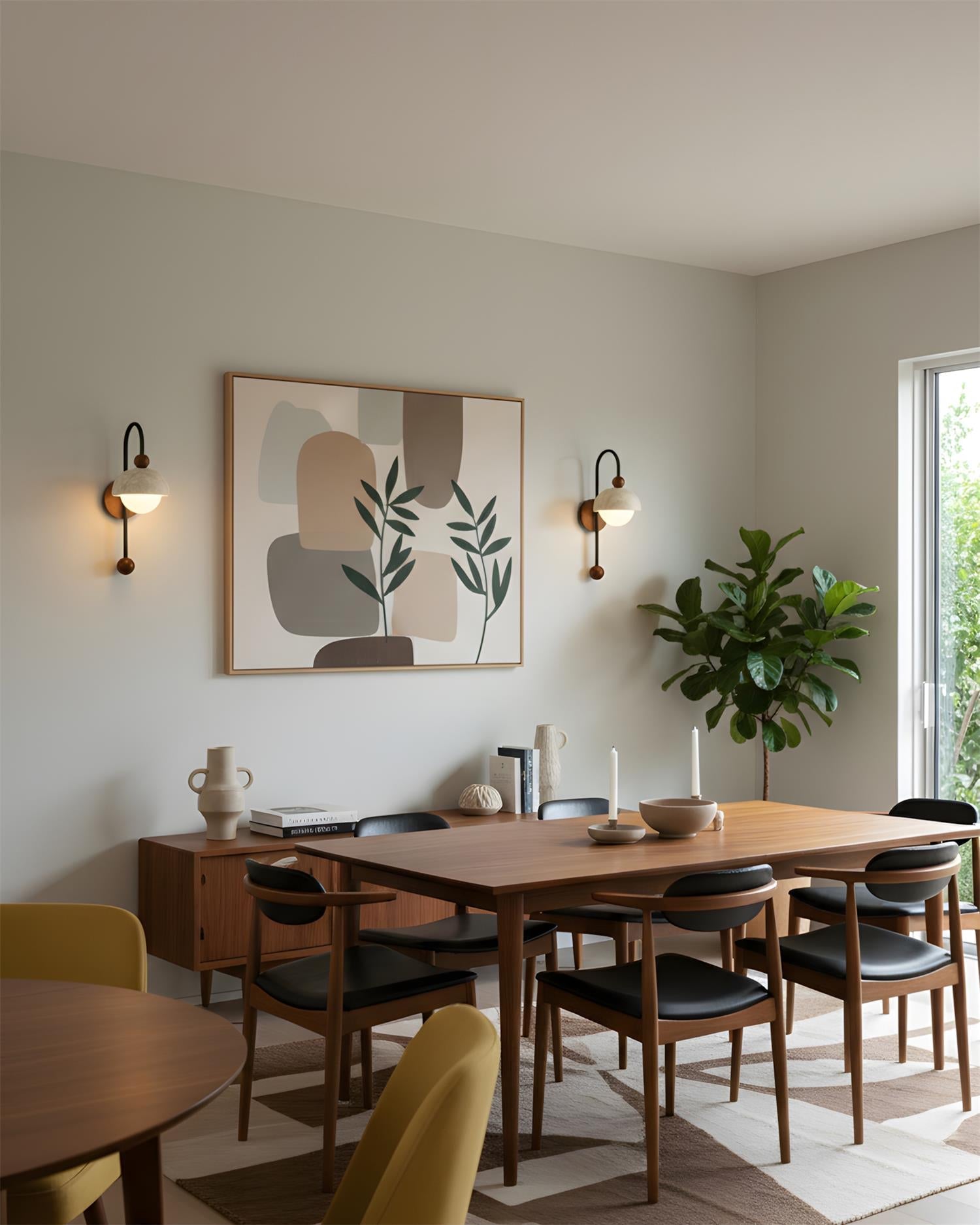 Bellaro Scandinavian Wood Wall Light