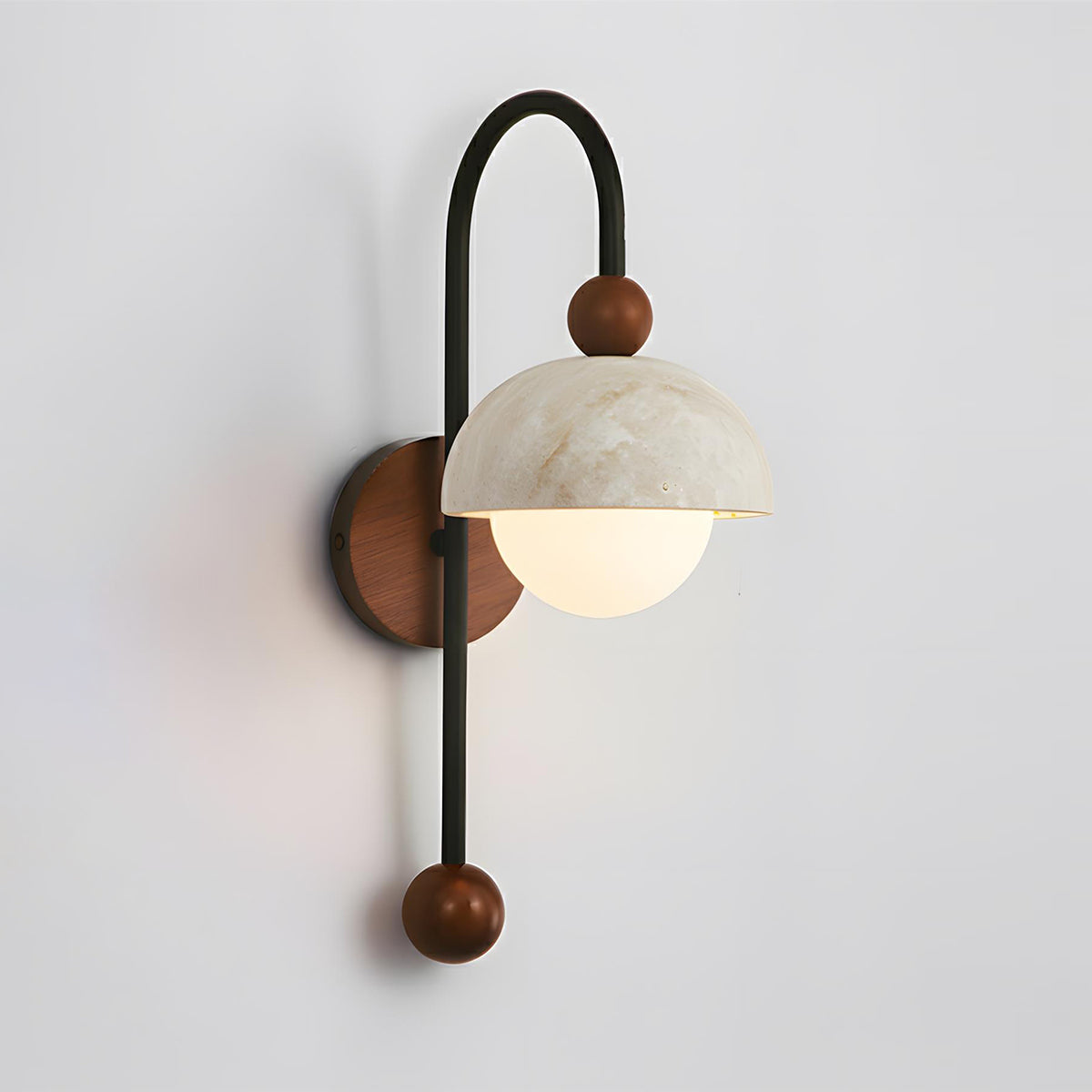 Bellaro Scandinavian Wood Wall Light