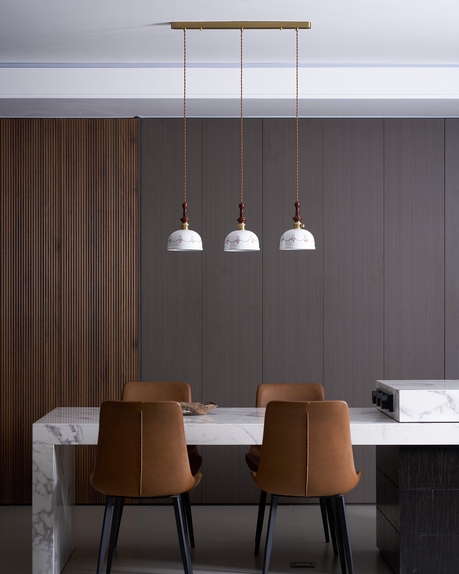 Carillon Vintage Ceramic Pendant Lamp