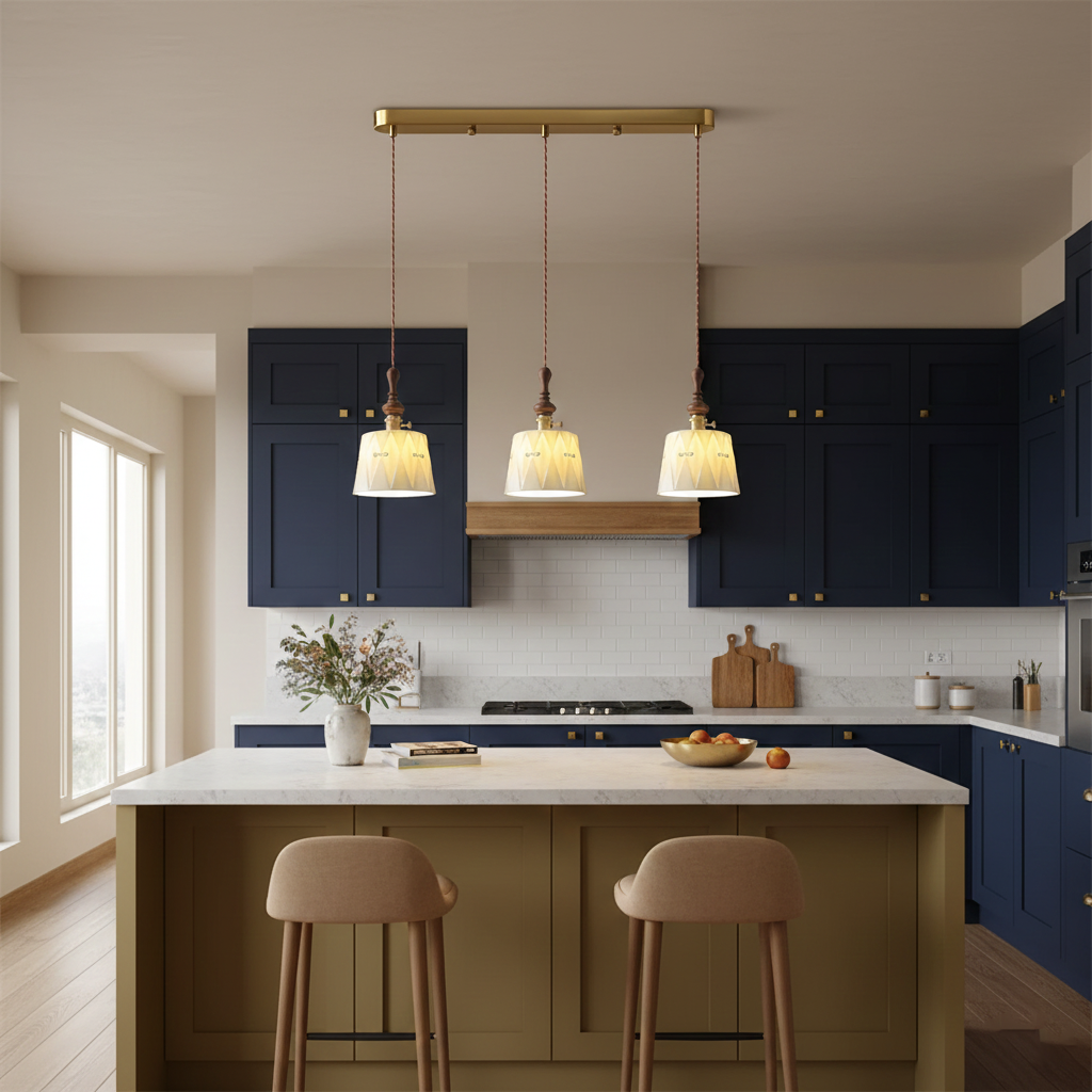 Carillon Vintage Ceramic Pendant Lamp