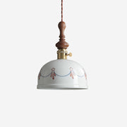 Carillon Vintage Ceramic Pendant Lamp